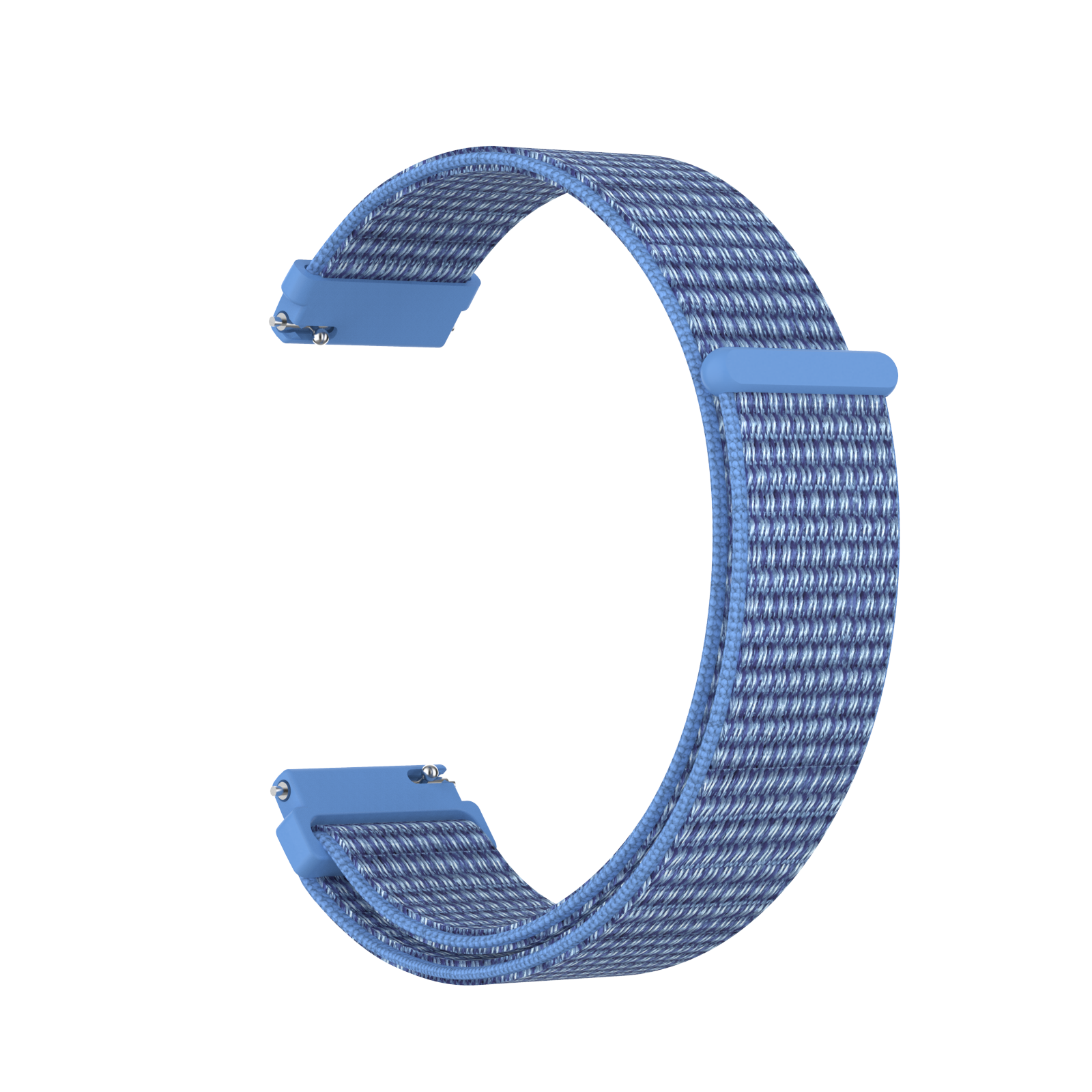 Bracelet nylon Garmin Forerunner 255s (bleu)