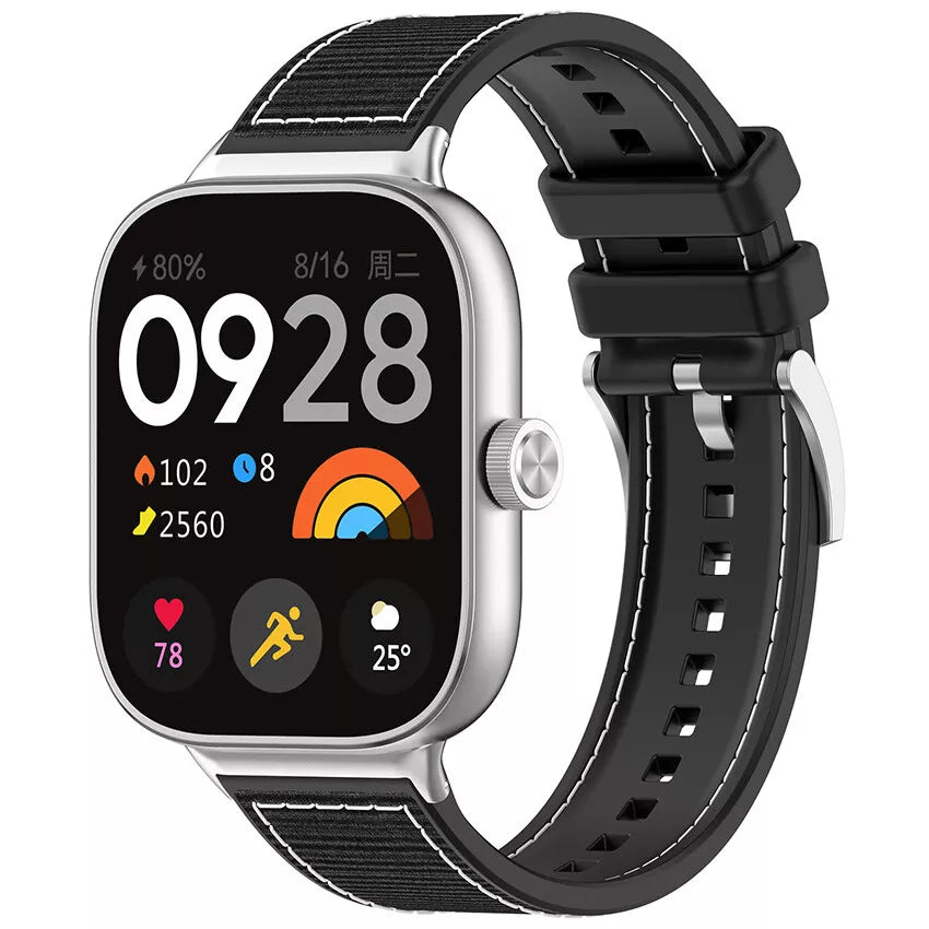 Xiaomi Smart Band 8 Pro Nylon Hybrid Strap (Black)