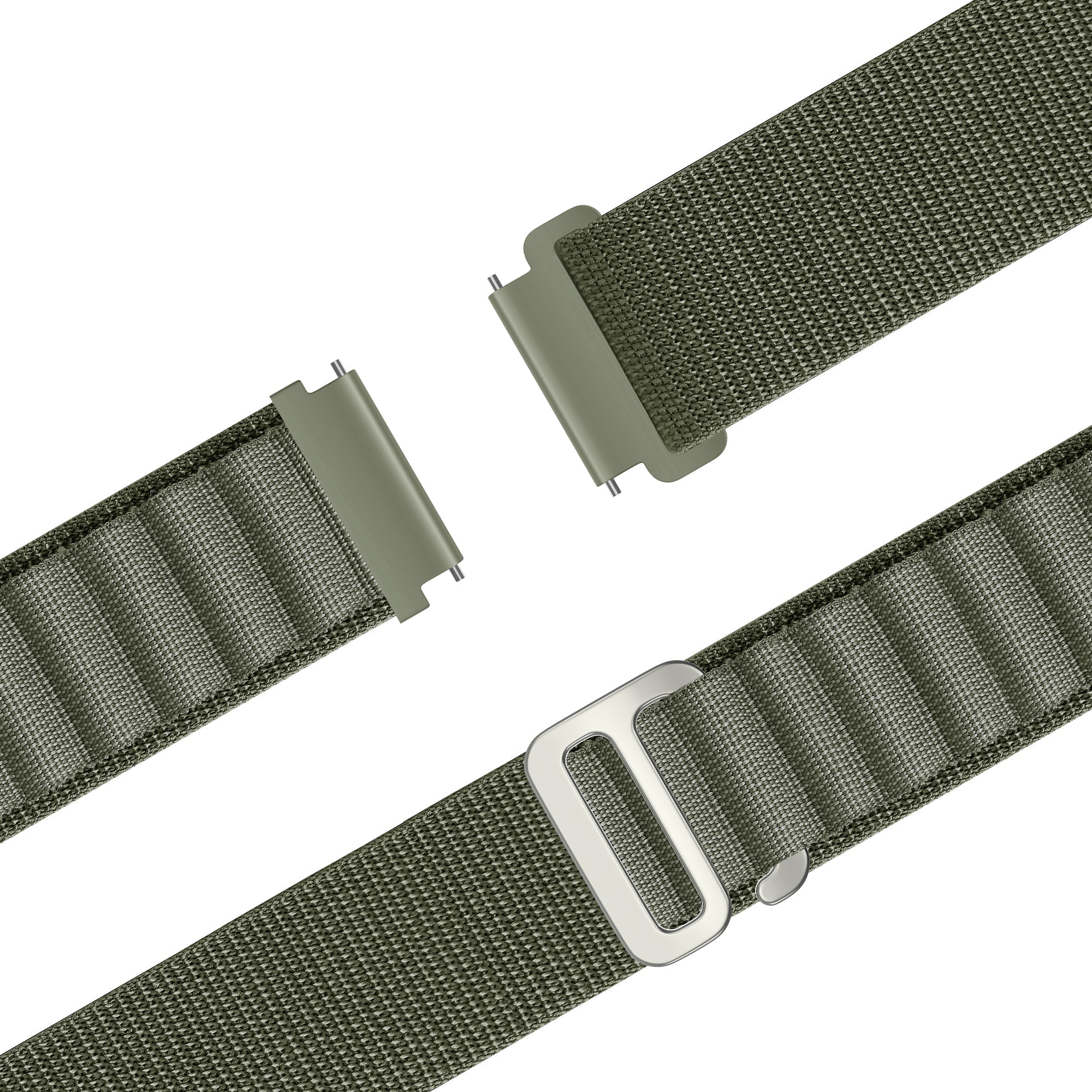 Bandz OnePlus Watch Lite Alpine Nylon Strap (Olive)