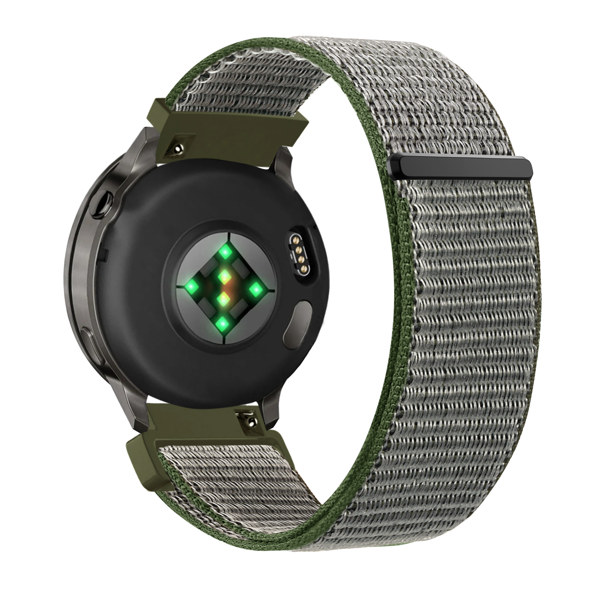 Bandz Bracelet nylon Loop Garmin Venu SQ (olive)