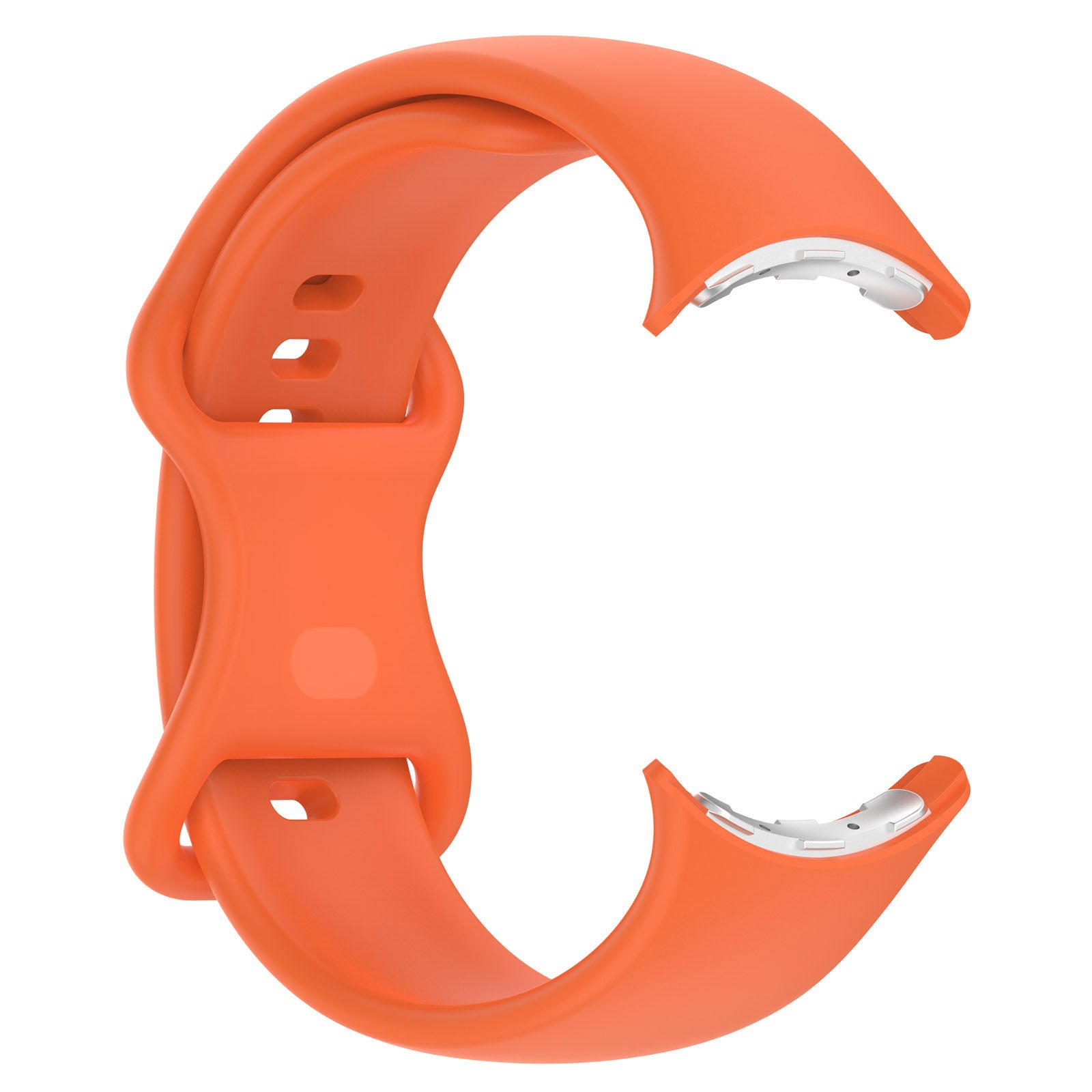 Bracelet silicone classique Google Pixel Watch 4 - 45mm (orange)