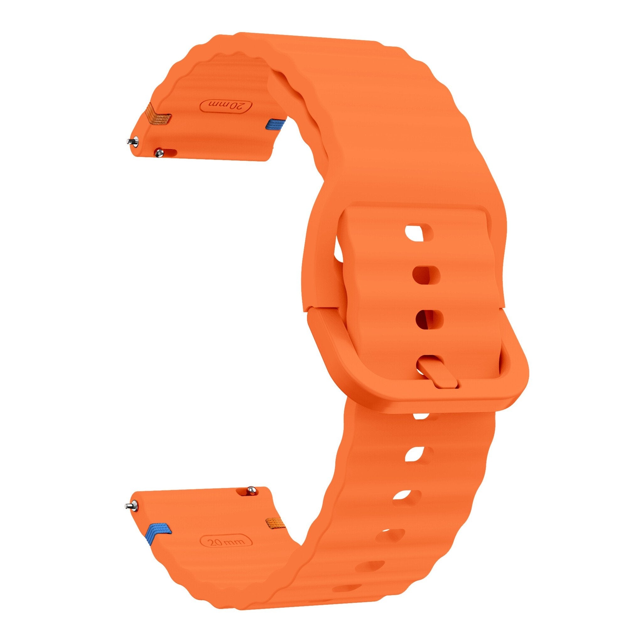 Huawei Watch GT 3 Pro 46mm Wave Silicone Bracelet (Orange)