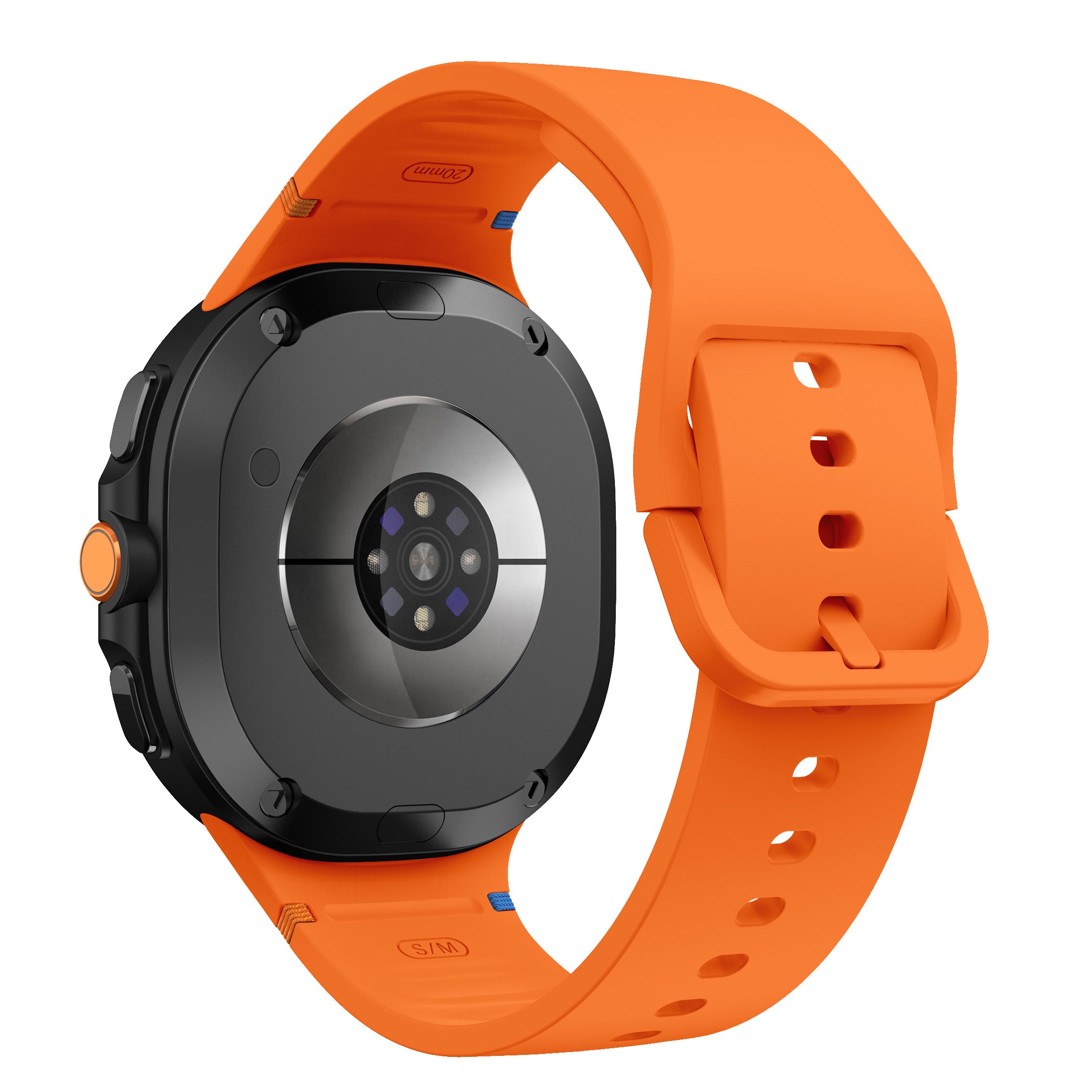 Bracelet silicone Samsung Galaxy Watch 8 Classic (orange)