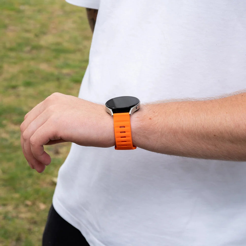 Bracelet silicone 'Outdoor' Xiaomi Watch S1 (orange)