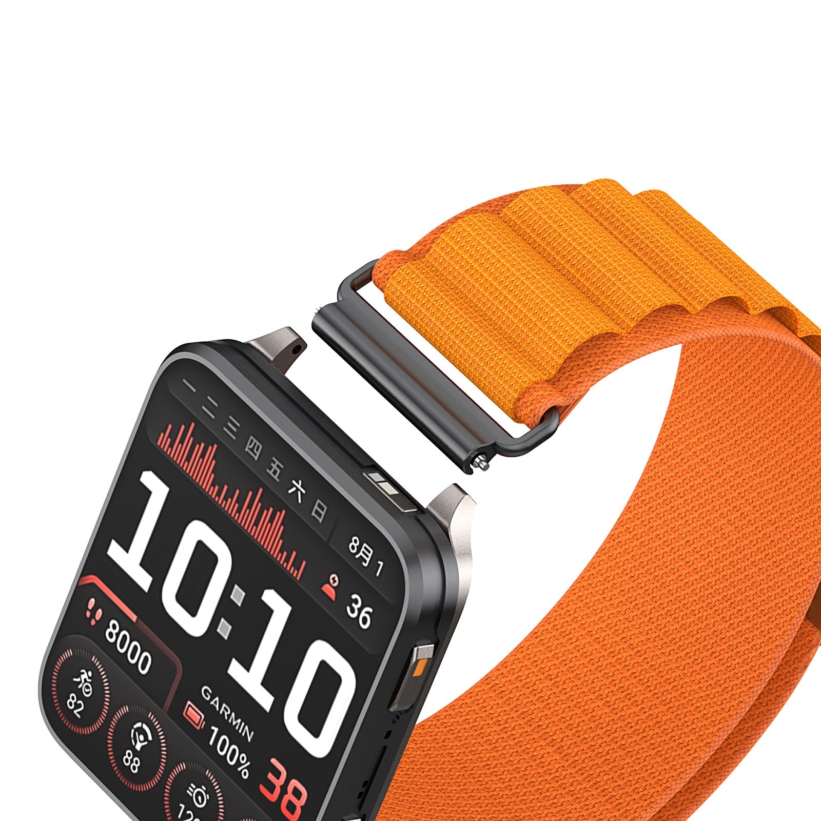 Coros Nomad Alpine Nylon Strap (Orange)