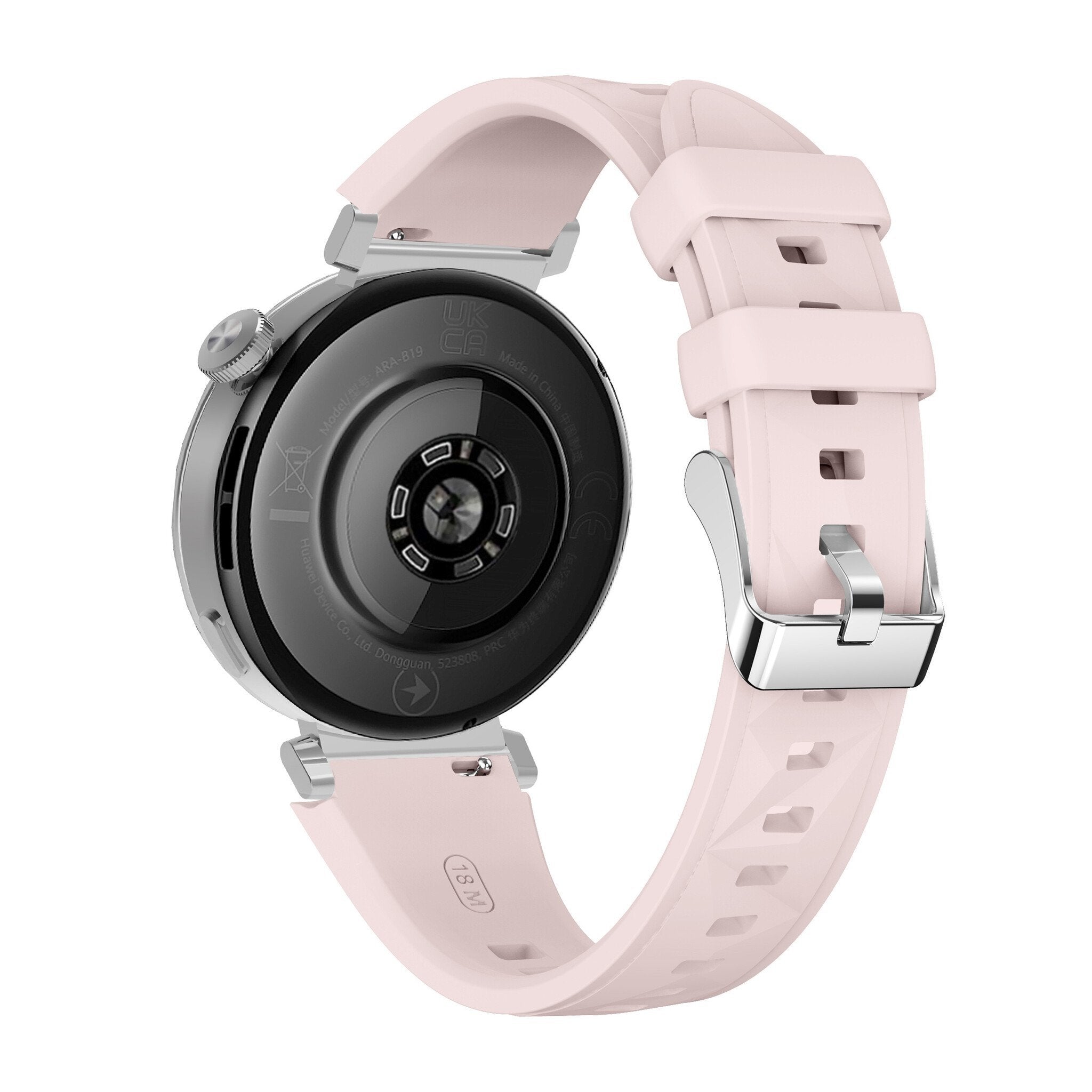 Bracelet silicone premium Huawei Watch GT 5 Pro 42mm (rose)