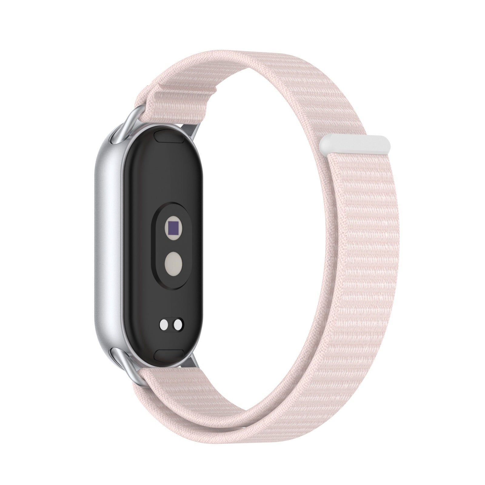 Bracelet nylon moderne Xiaomi Smart Band 9 (rose clair)