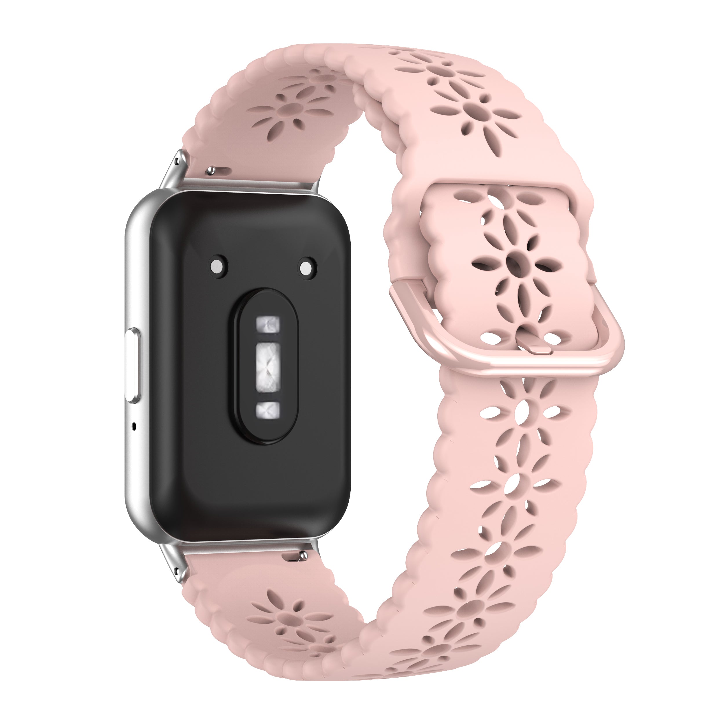 Bracelet silicone Samsung Galaxy Fit 3 avec motif (rose)