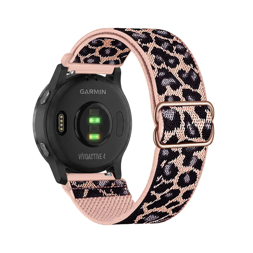 Huawei Watch GT 7 - 41mm Elastic Strap (Pink Leopard)