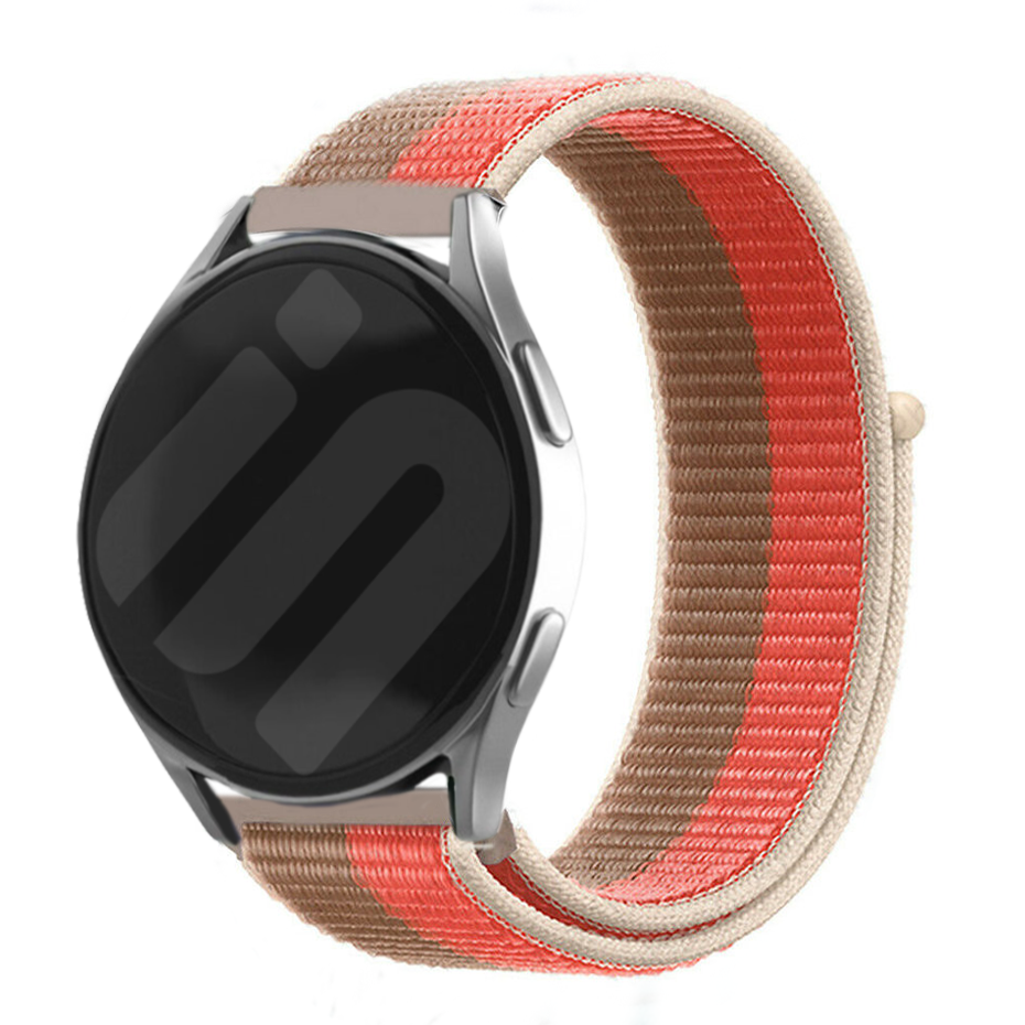 Bracelet nylon Suunto Run (rose pamplemousse)