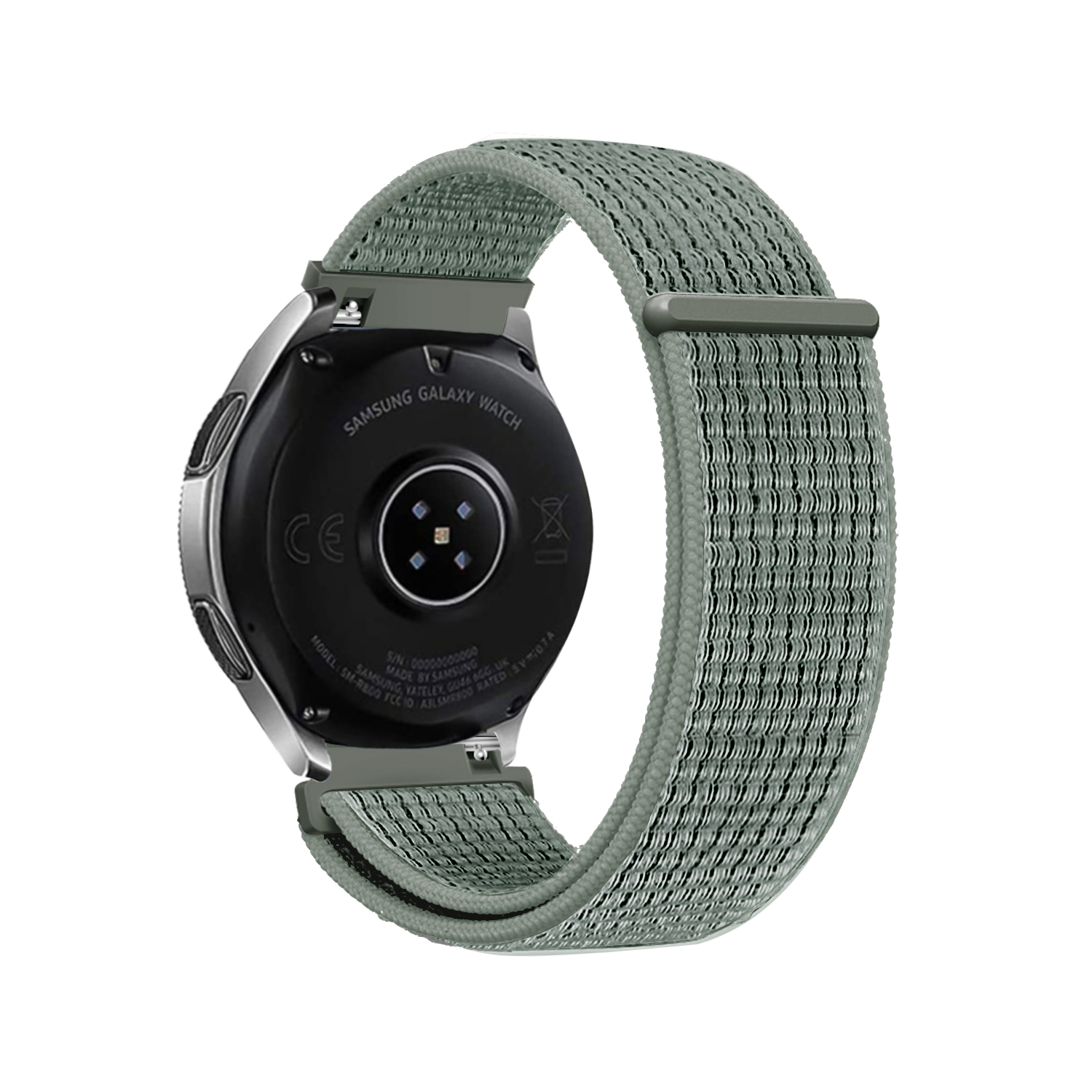 Bracelet nylon Garmin Venu 3 (gris-vert)
