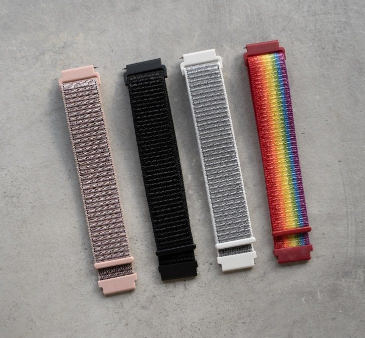 Bracelet nylon Amazfit GTR 4 (arc-en-ciel)