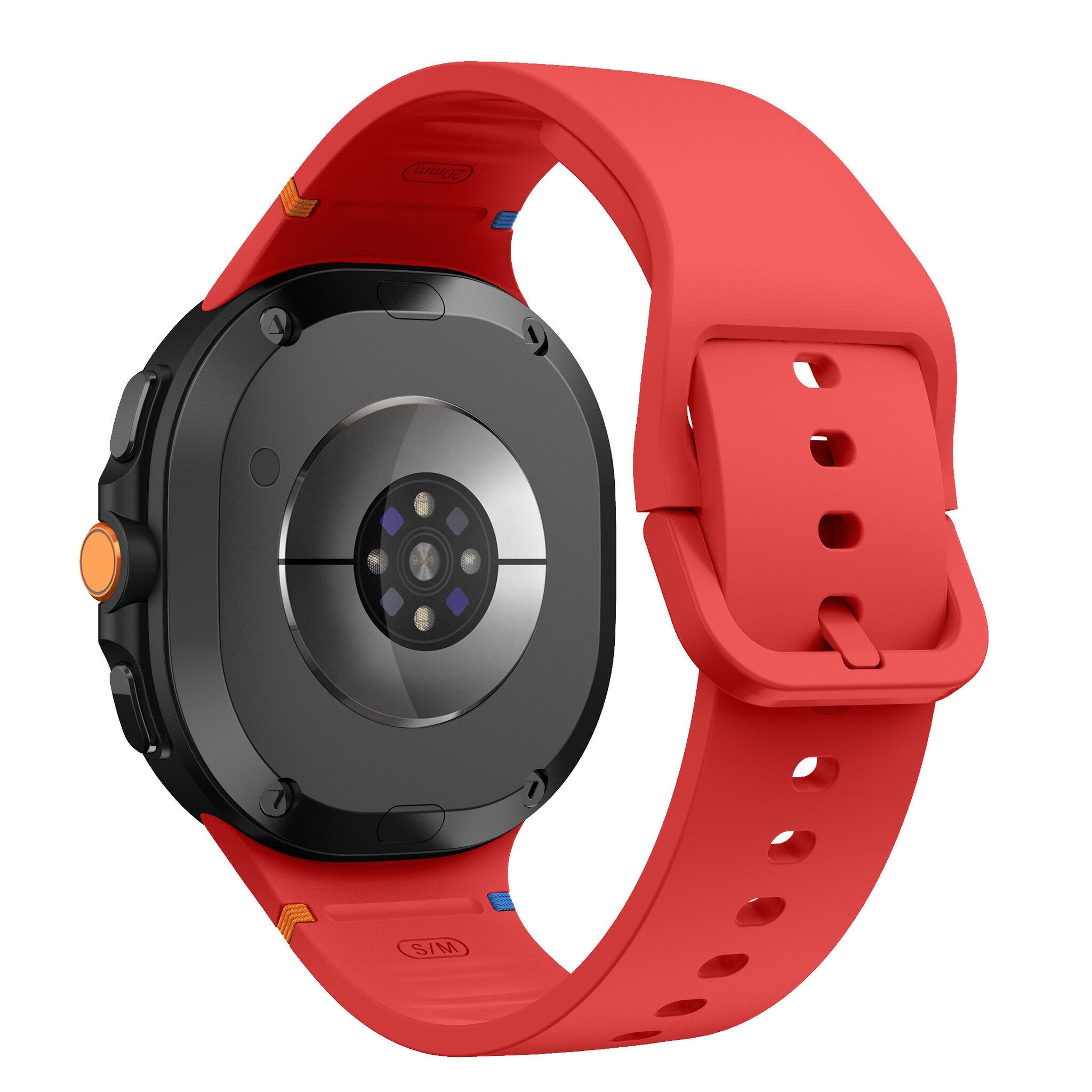 Samsung Galaxy Watch 8 - 40mm Silicone Strap (Red)