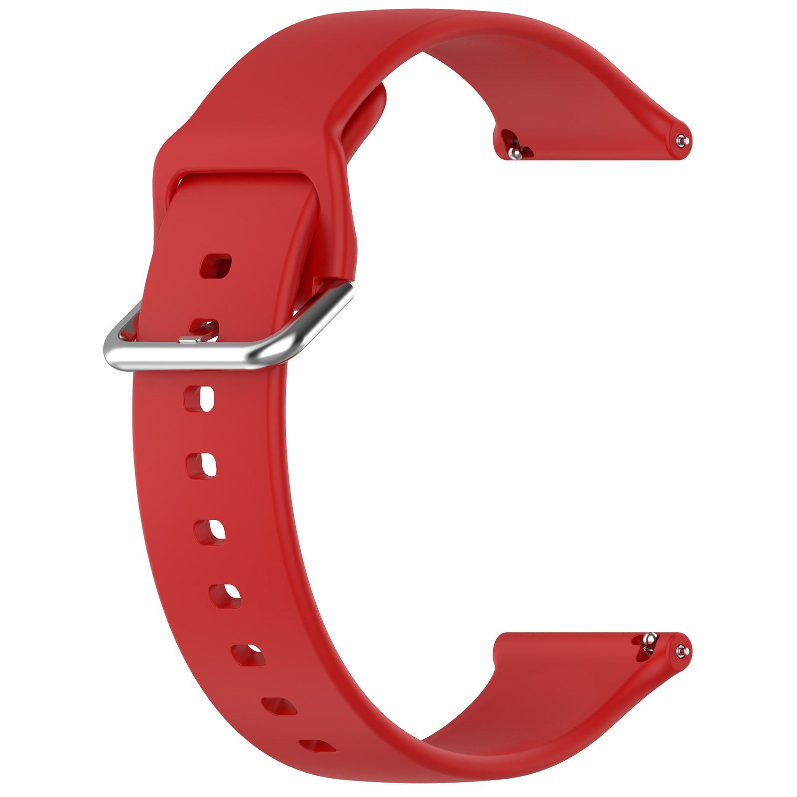 Nomad Bracelet silicone avec boucle Coros (rouge)