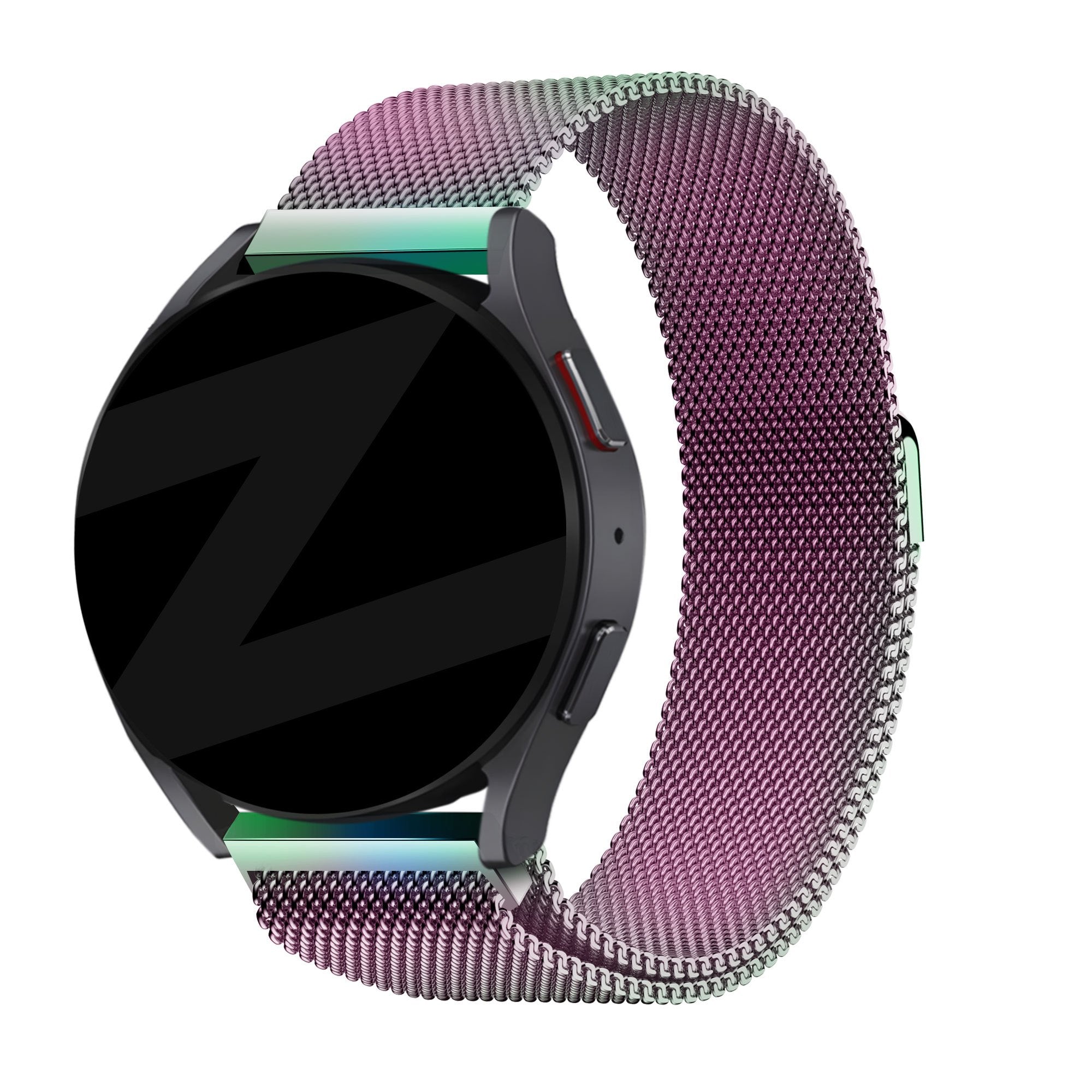 Bandz Garmin Forerunner 570 - 42mm Milanese Loop Strap (Rainbow)