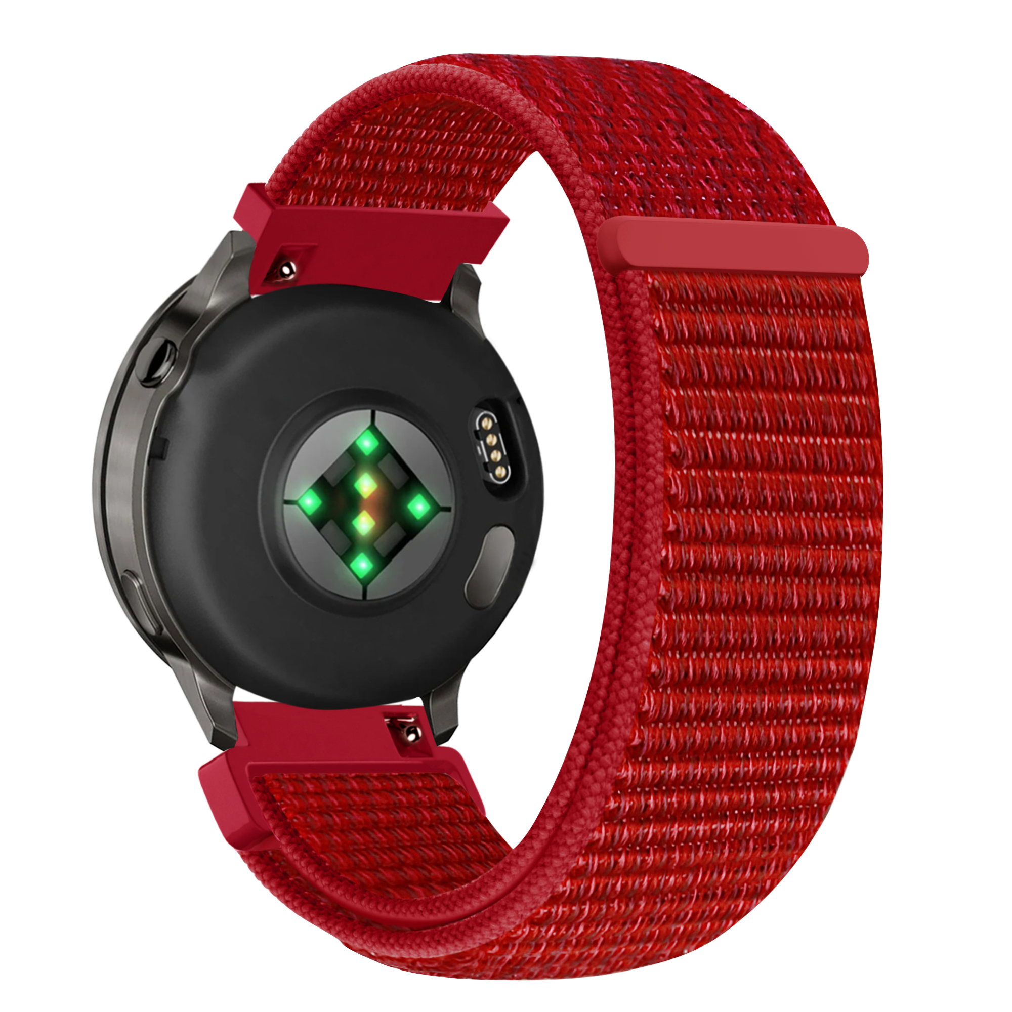 Bandz Bracelet nylon Loop Garmin Forerunner 245 (rouge)