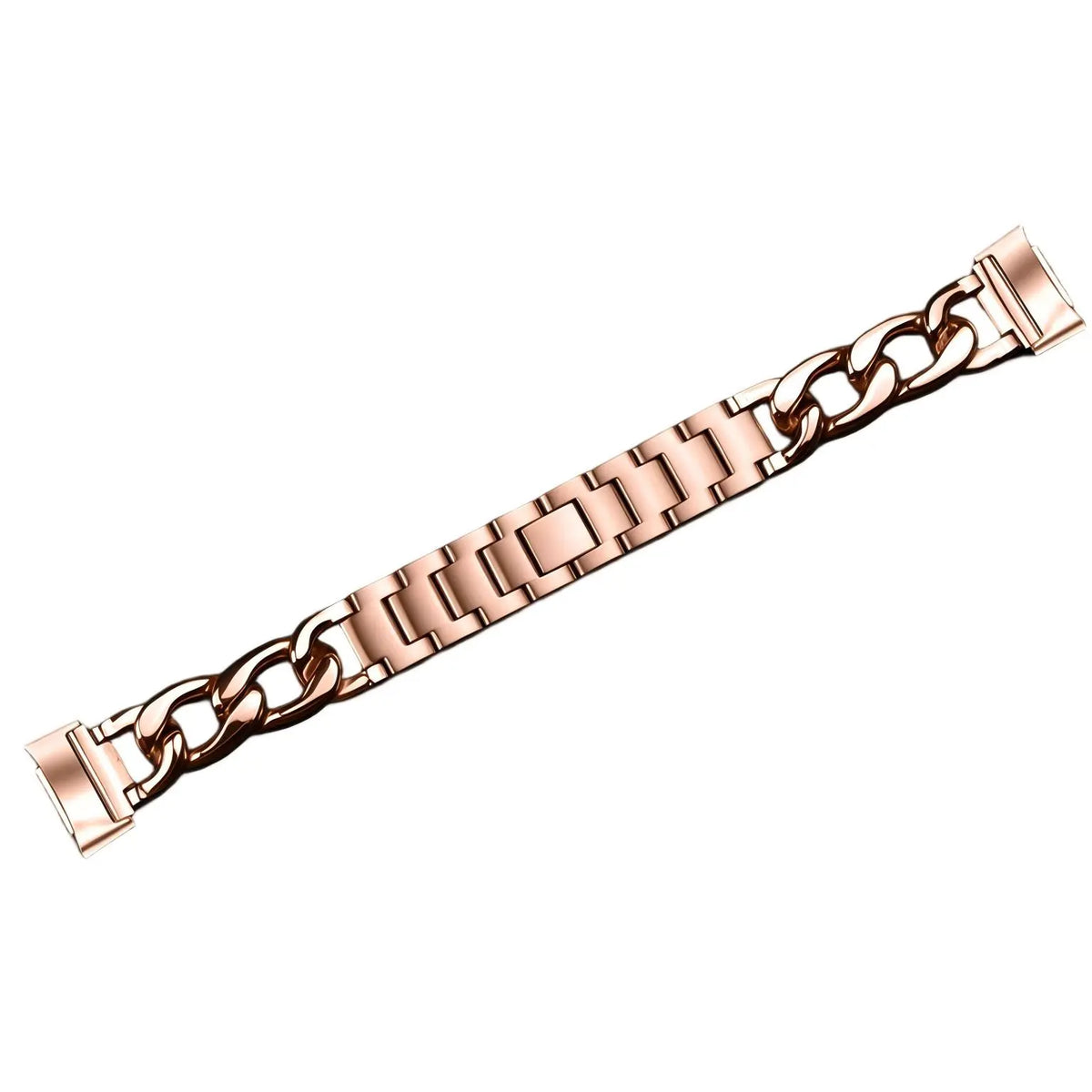 Bracelet chaîne en acier Fitbit Charge 6 (or rose)