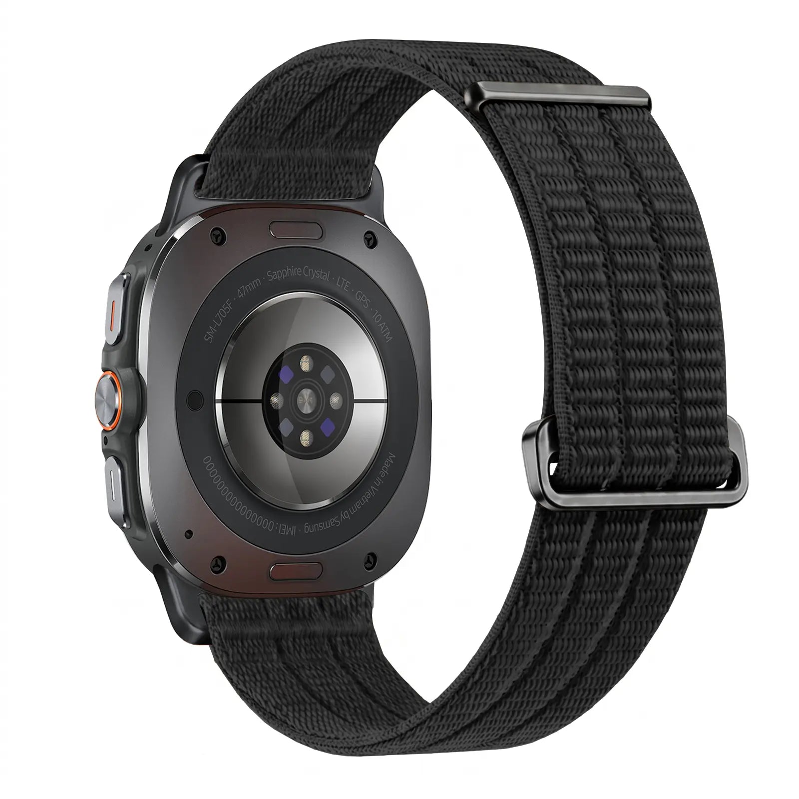 Bracelet nylon air Samsung Galaxy Watch Ultra (noir)
