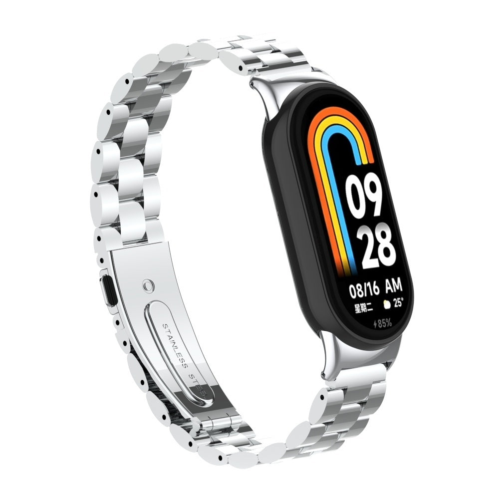 Bracelet acier Xiaomi Smart Band 10 (argent)