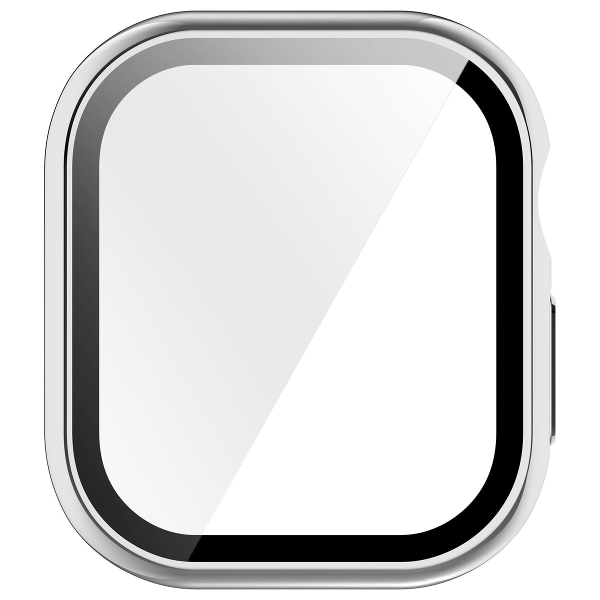 Coque rigide avec verre Apple Watch 12 - 42mm (argent)