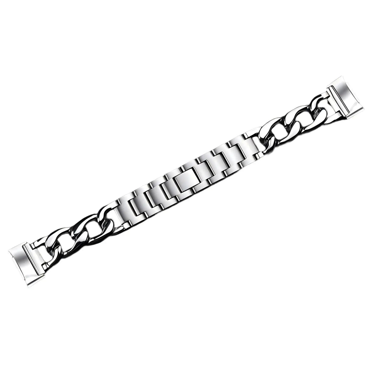 Bracelet chaîne en acier Fitbit Charge 6 (argent)