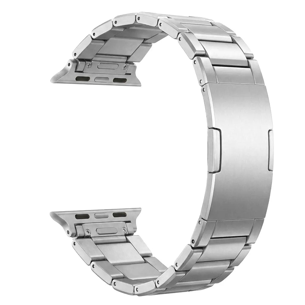 Bracelet titane raffiné Apple Watch (argent)