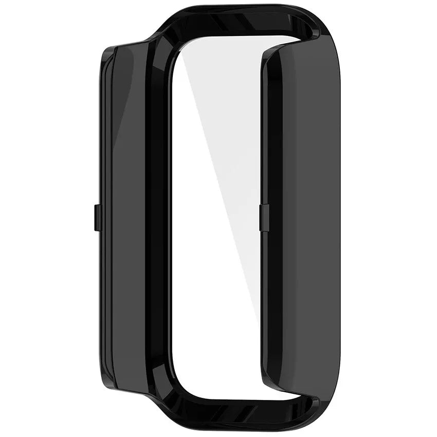 Coque rigide avec verre pour Xiaomi Smart Band 9 Active (noir)