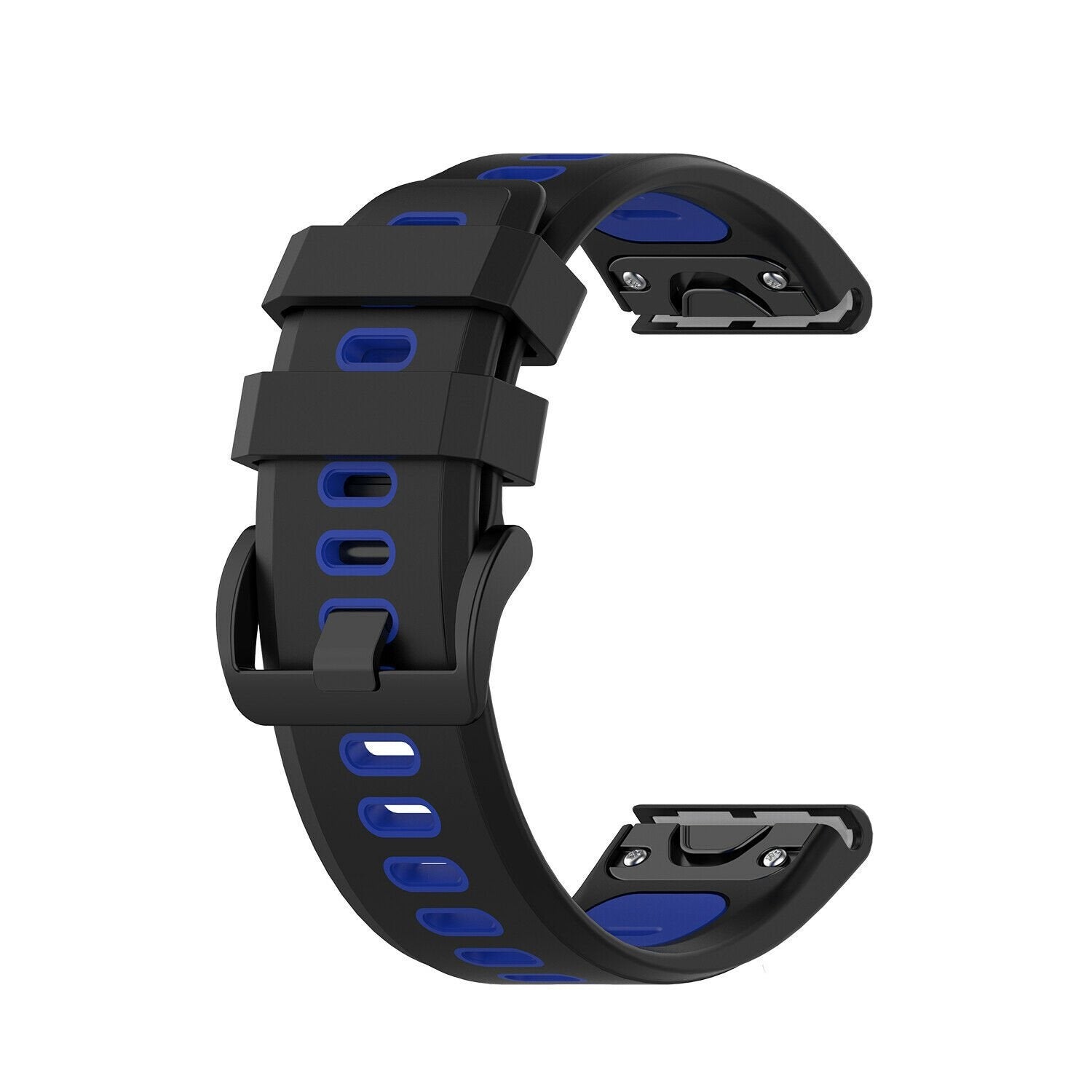 Bracelet à boucle sport Garmin Tactix 7 (noir/bleu)