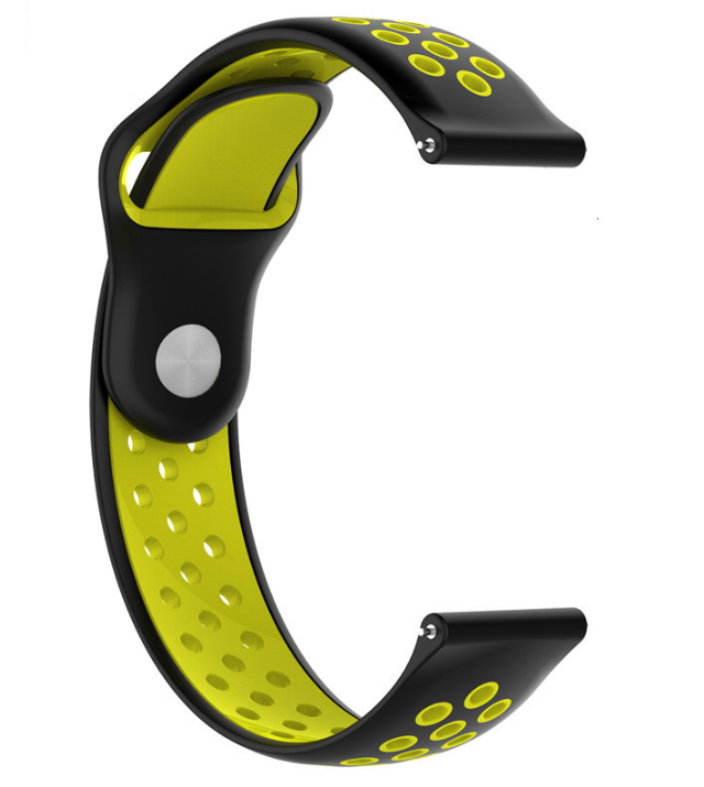 Bracelet sport Suunto Vertical 2 (noir/jaune)