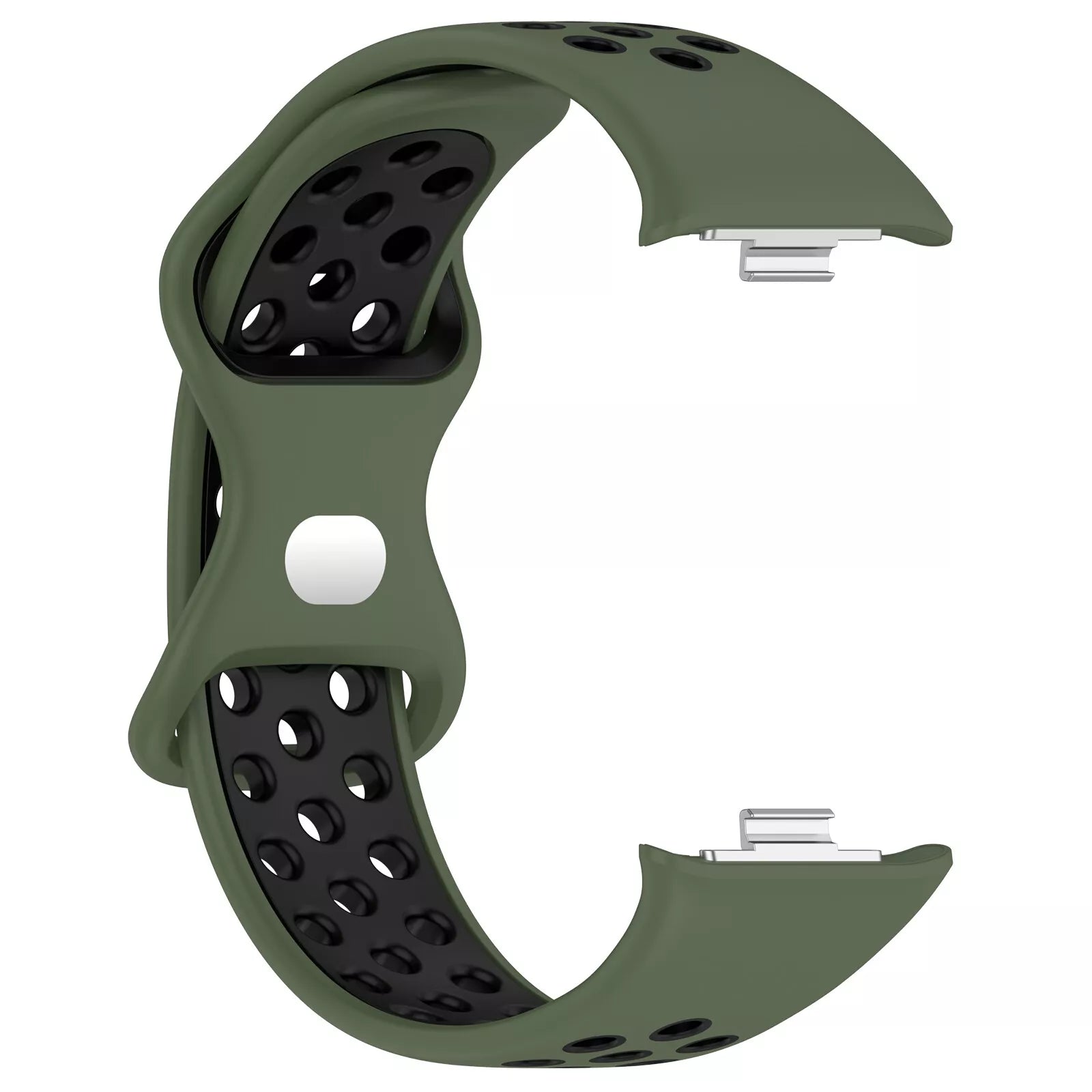 Bracelet sport Xiaomi Smart Band 8 Pro (vert olive/noir)