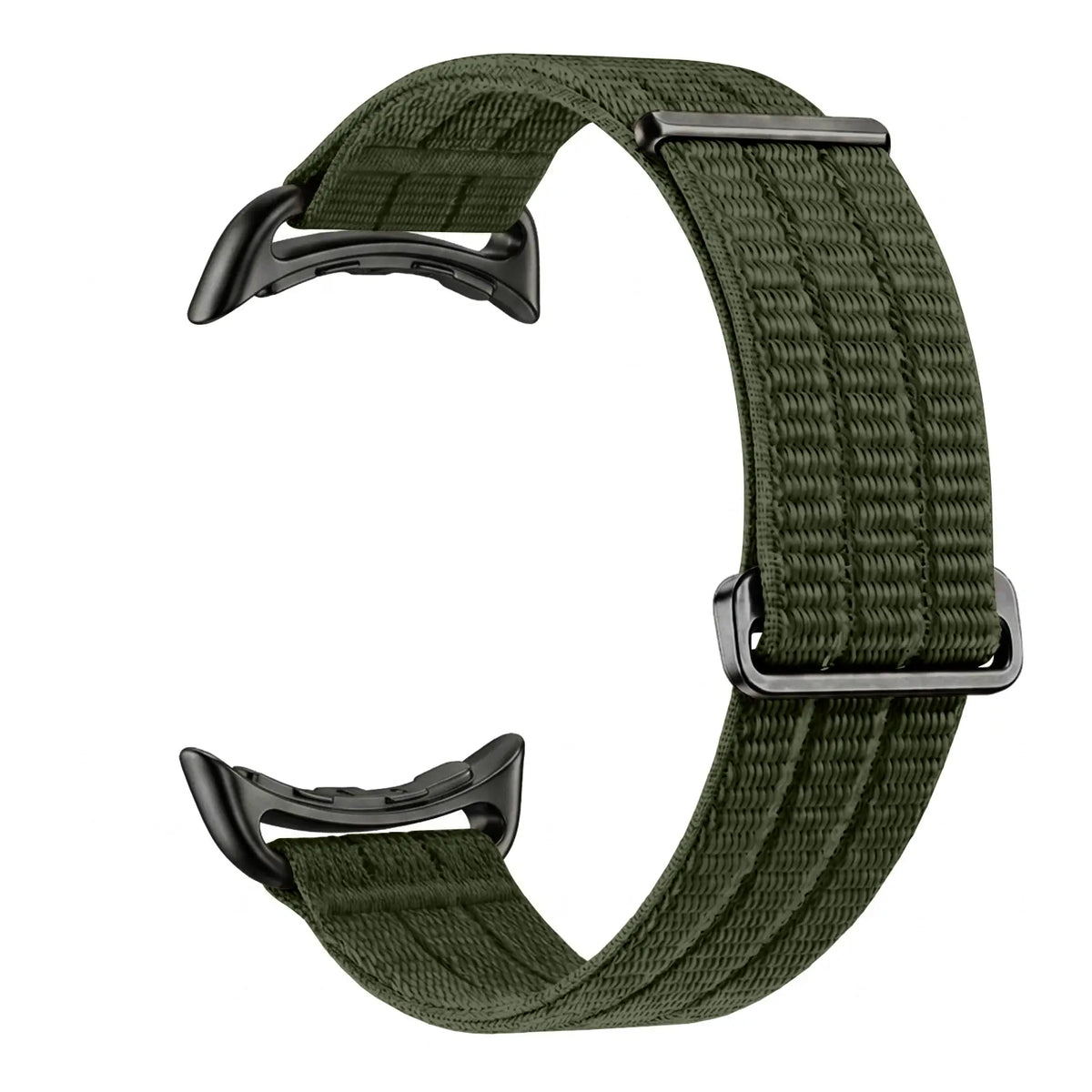Bracelet nylon air Google Pixel Watch 5 - 45mm (vert foncé)