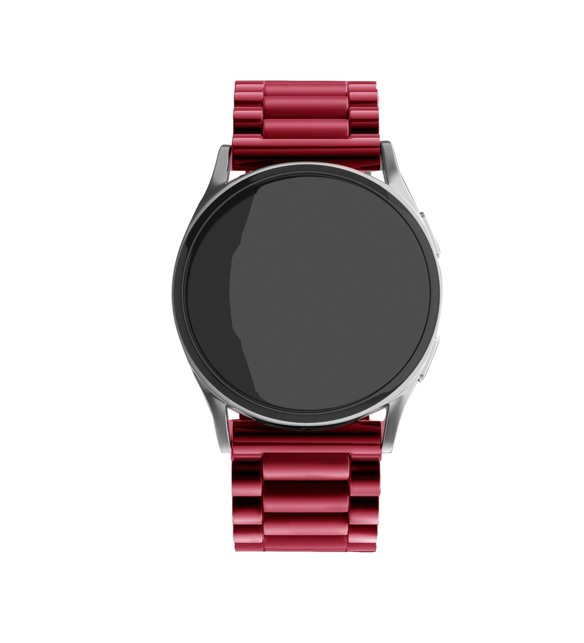 Bracelet acier Samsung Galaxy Watch 6 Classic 47mm (vin rouge)