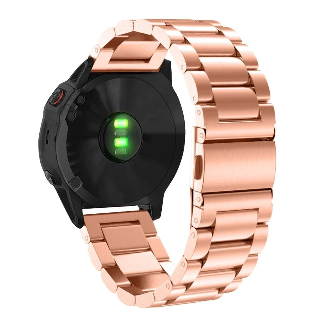 Bracelet acier Garmin Descent MK1 (rose or)