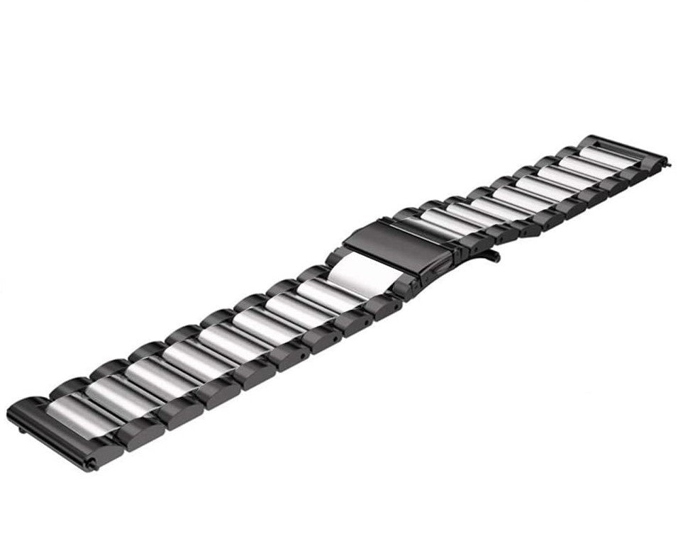 Bracelet acier inoxydable Amazfit Bip 6 (noir/argent)