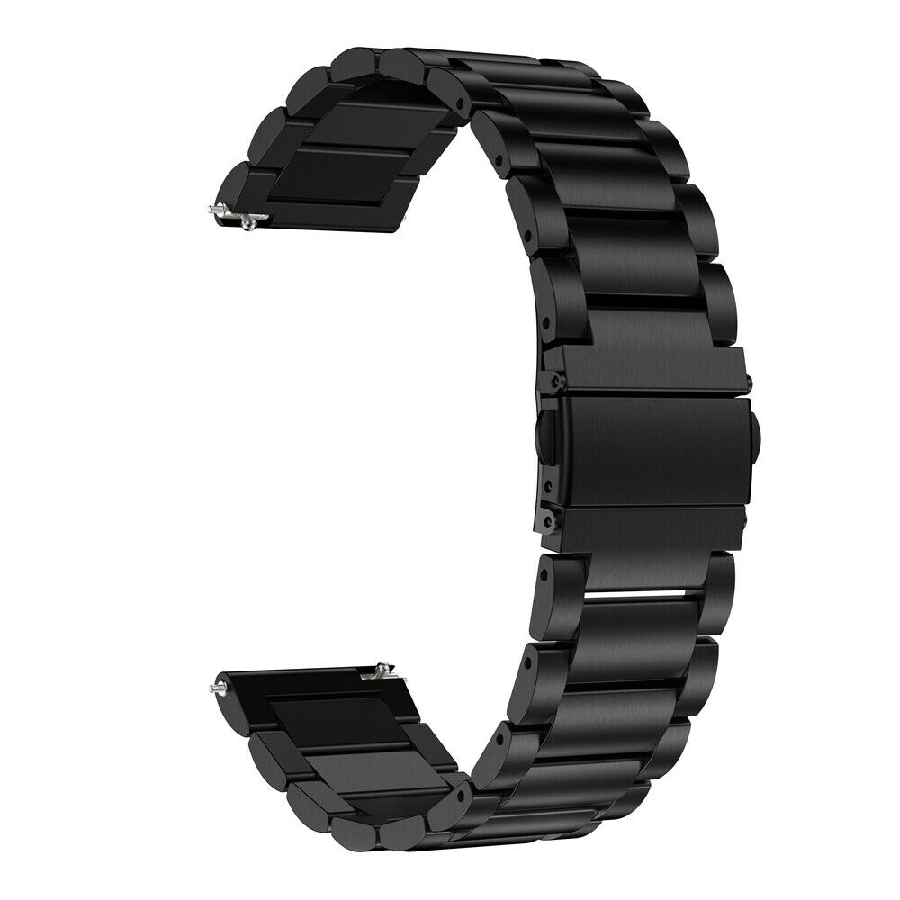 Bracelet acier Garmin Vivoactive 4 (noir)
