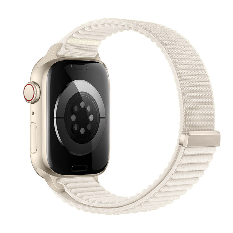 Strap-it Apple Watch Wave Nylon Strap (Starlight)