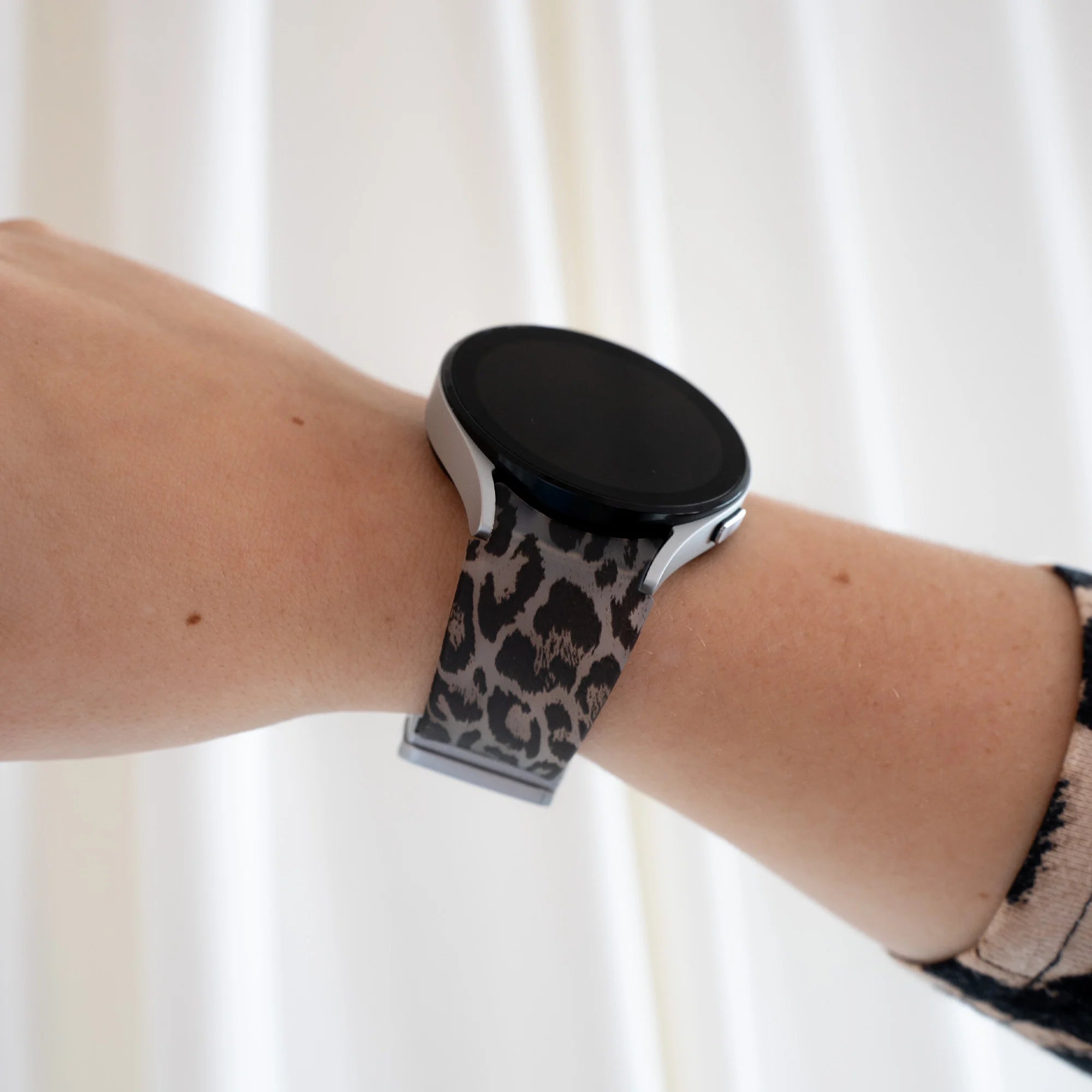 Bracelet brille dans le noir à fermoir Samsung Galaxy Watch 4 40mm Léopard