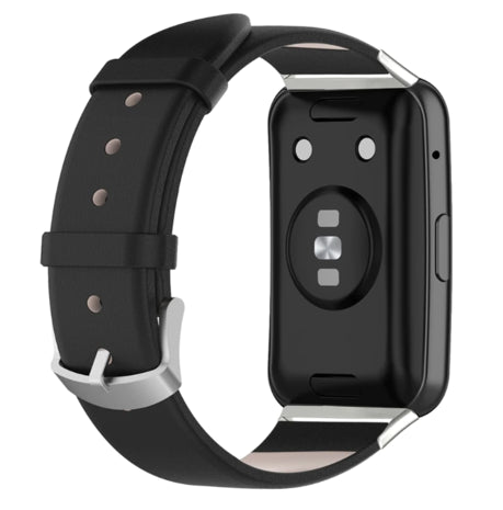 Bracelet cuir Huawei Watch Fit SE (noir)