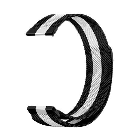 Amazfit Balance 2 Milanese Strap (Black/White)