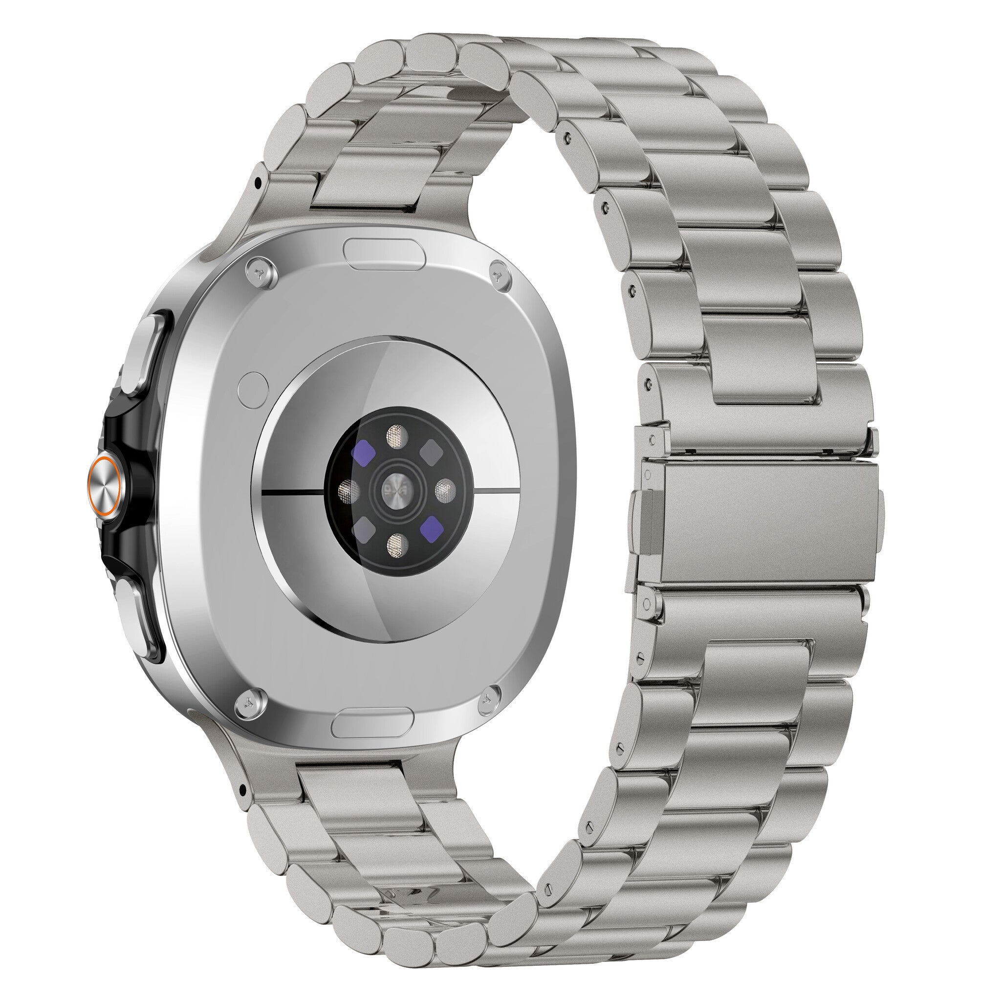 Bracelet acier Samsung Galaxy Watch 8 Classic (titane)