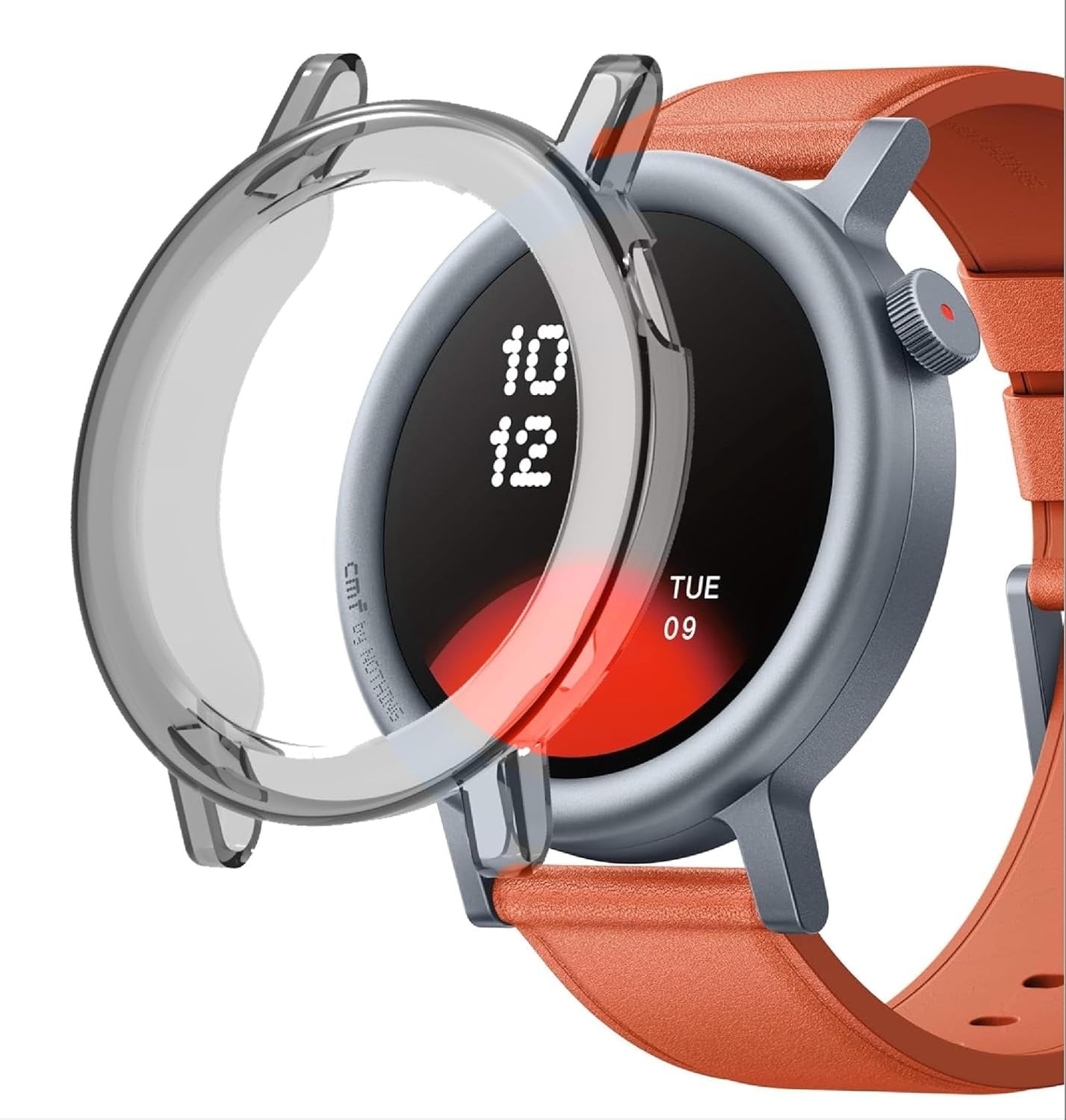 Coque TPU CMF Watch Pro 2 (noir-transparent)