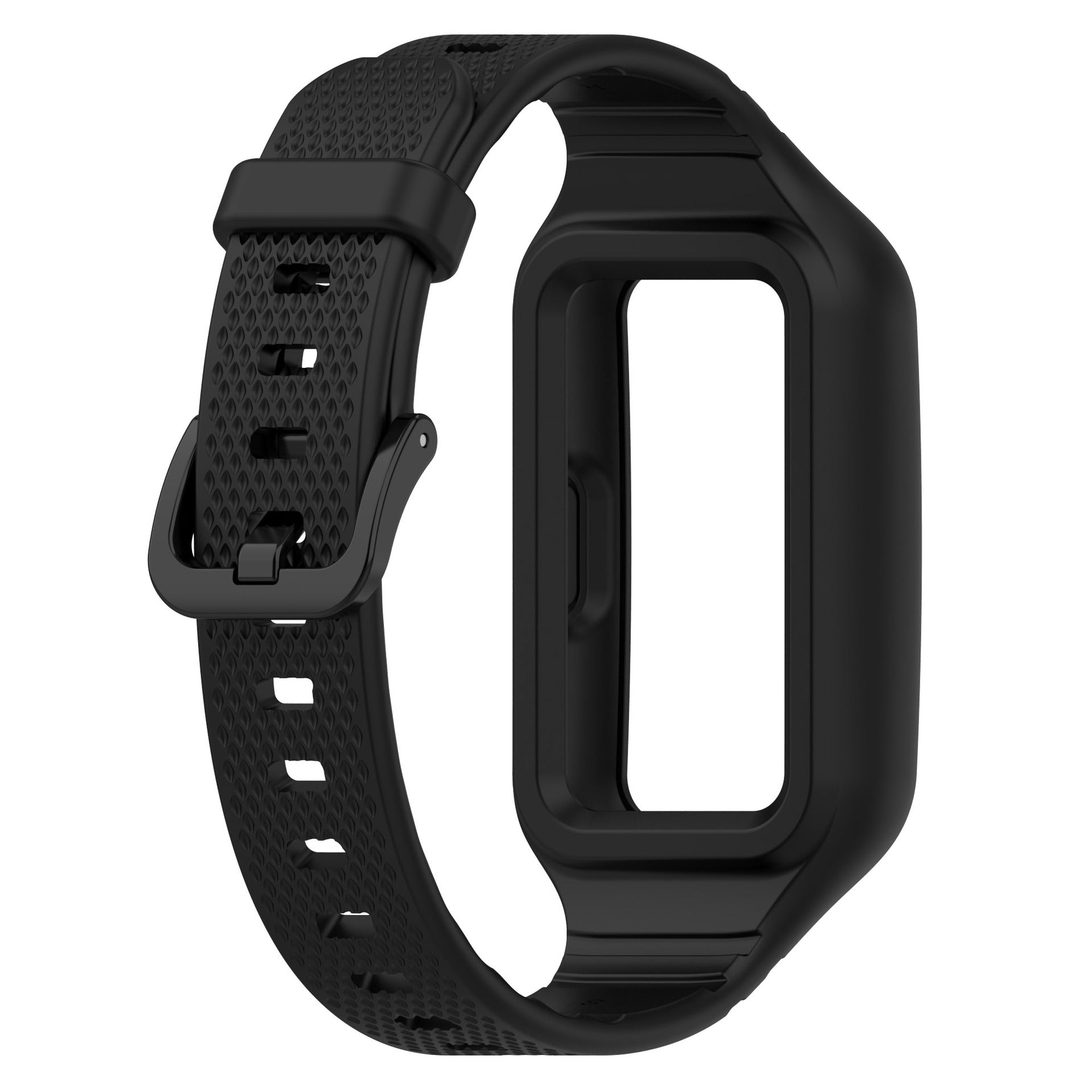 Huawei Band 10 TPU Stap with Frame (Black)