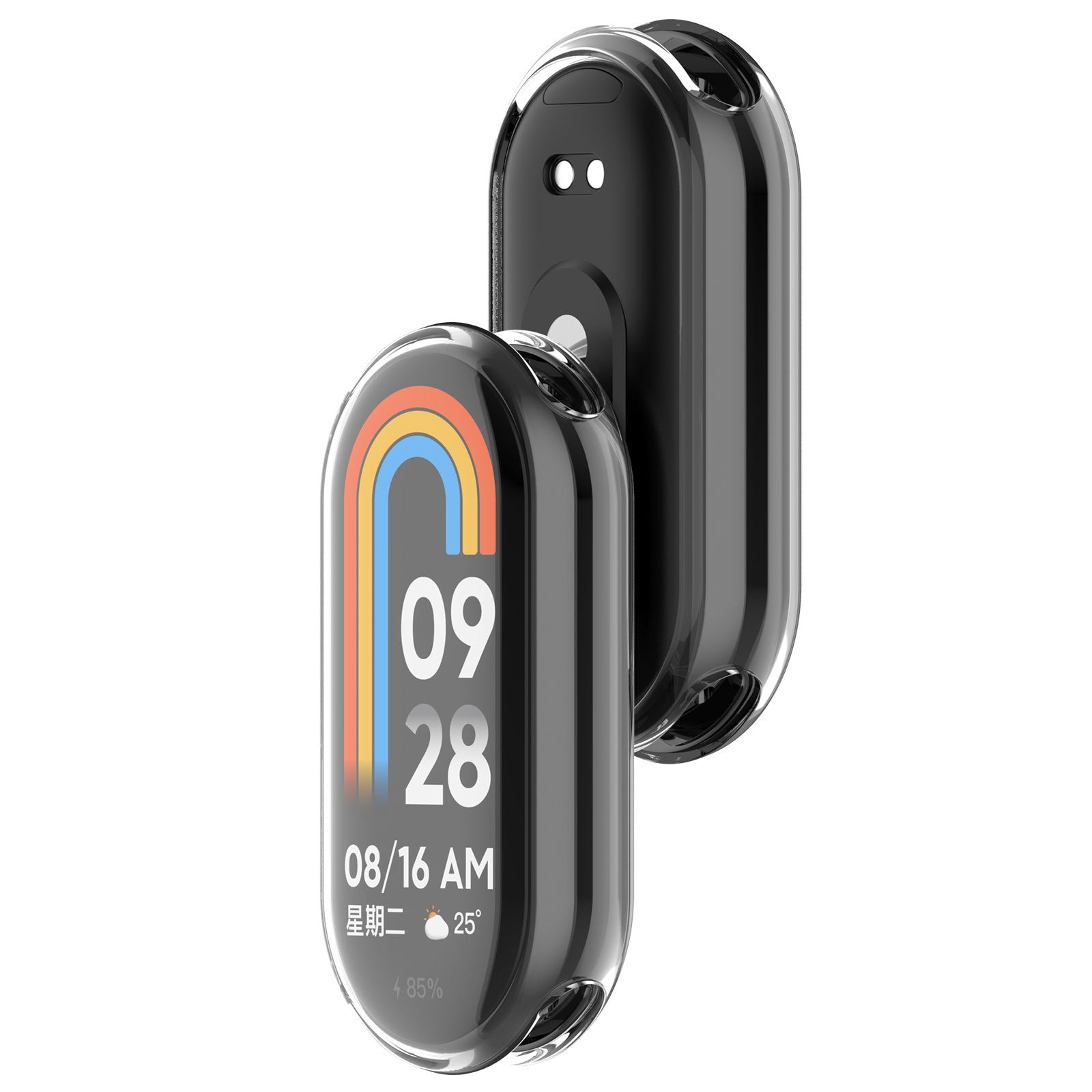 Coque TPU Xiaomi Smart Band 10 (transparent)
