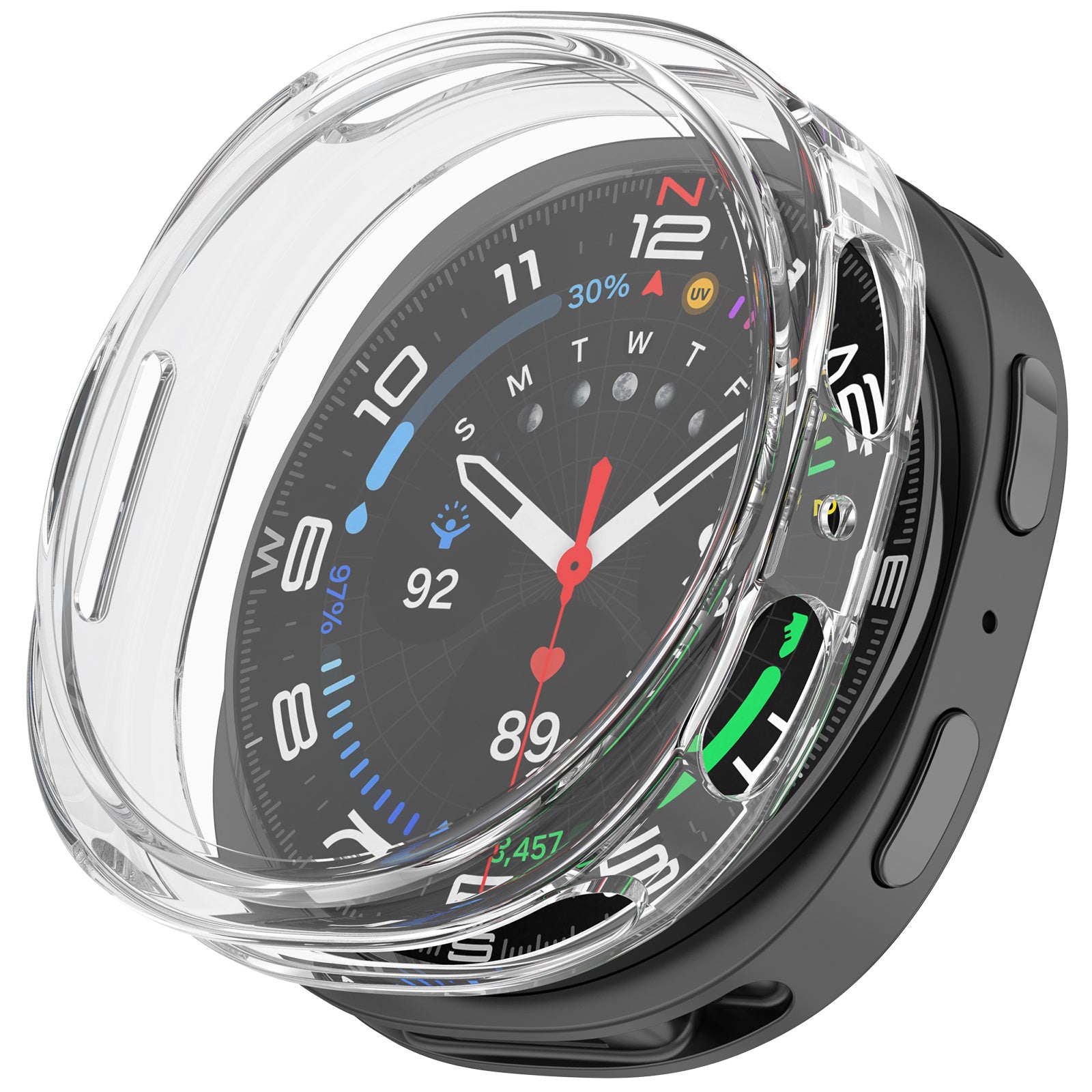 Funda TPU Samsung Galaxy Watch 8 - 44mm (transparente)