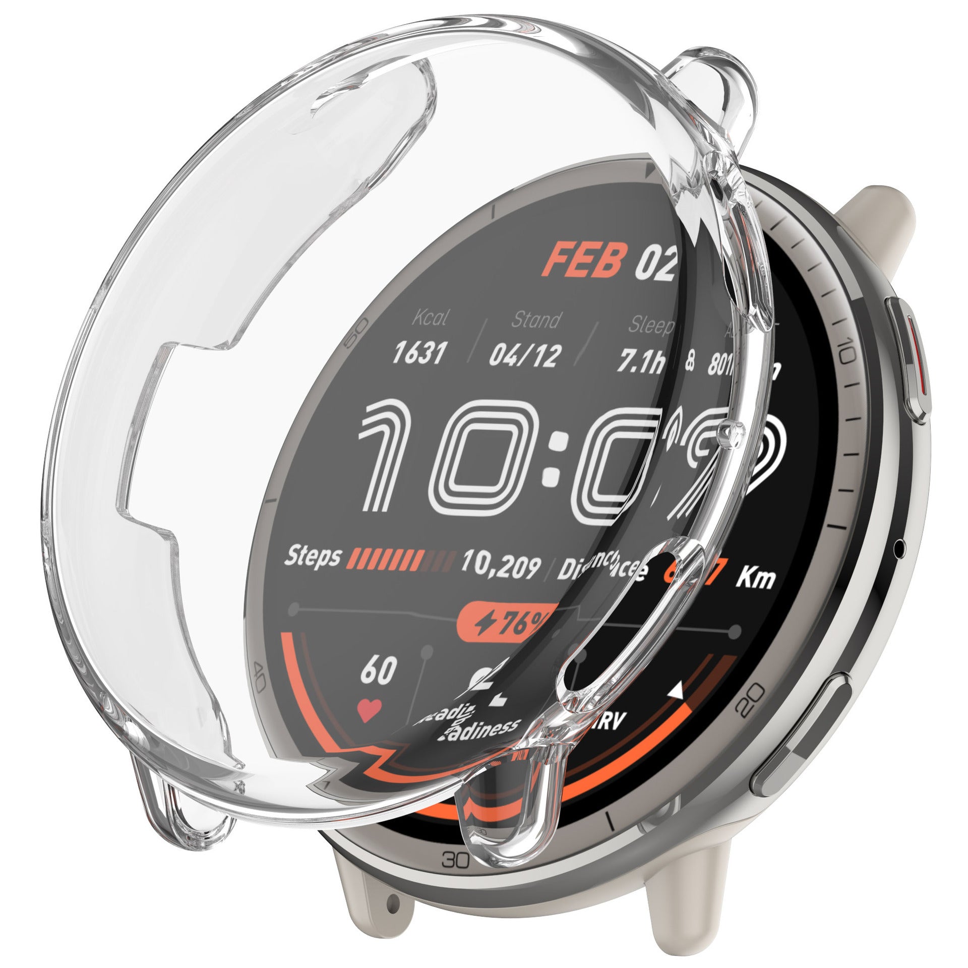 Coque de TPU Amazfit Active 2 (transparent)