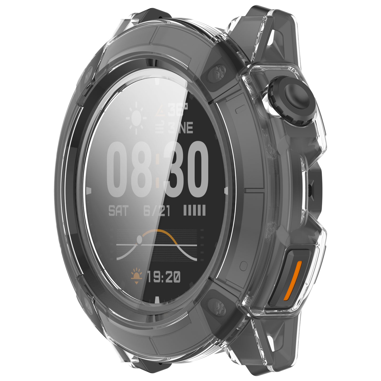 Coque avec verre PC Coros Nomad (transparent)