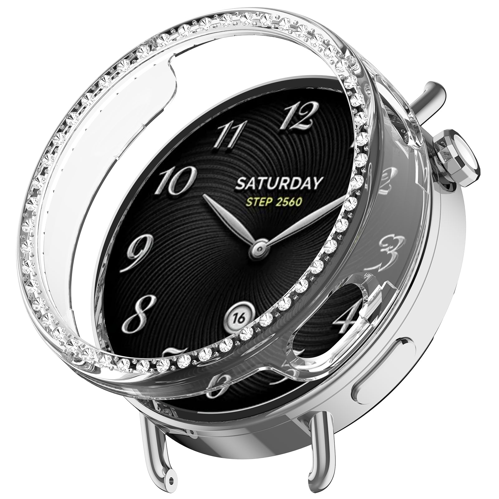 Coque rigide diamant Xiaomi Watch S4 - 41mm (transparent)