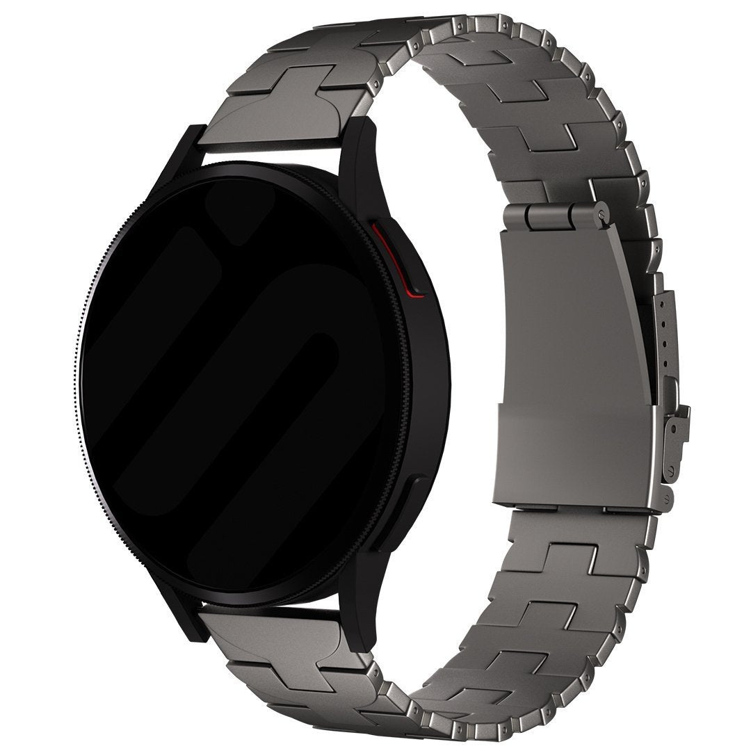 Bracelet titane Butterfly Huawei Watch Ultimate (graphito)