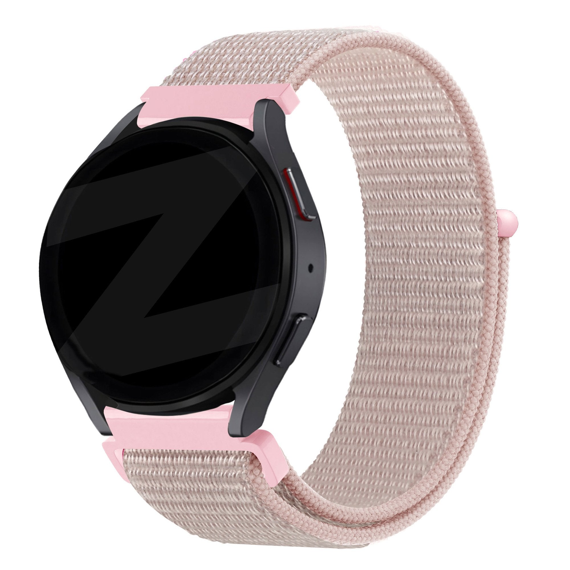 Bandz Bracelet nylon Loop Garmin Forerunner 645 (rose or)