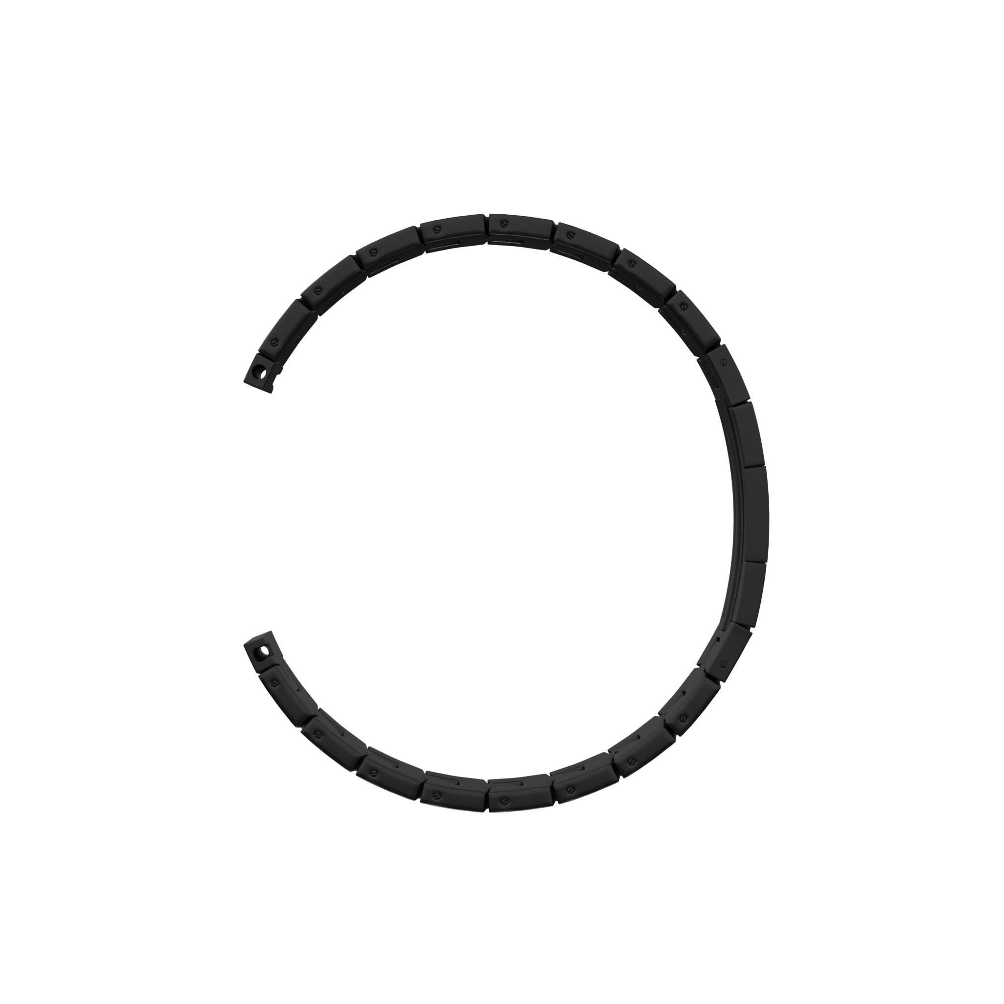 CMF Watch Pro 3 Titanium Grain Strap (Flat Buckle) (Black)